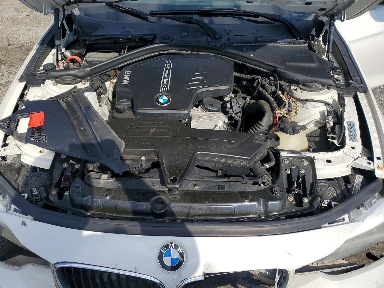 2014 Bmw 328 Xi Sulev White vin: WBA3B5C58EP540784