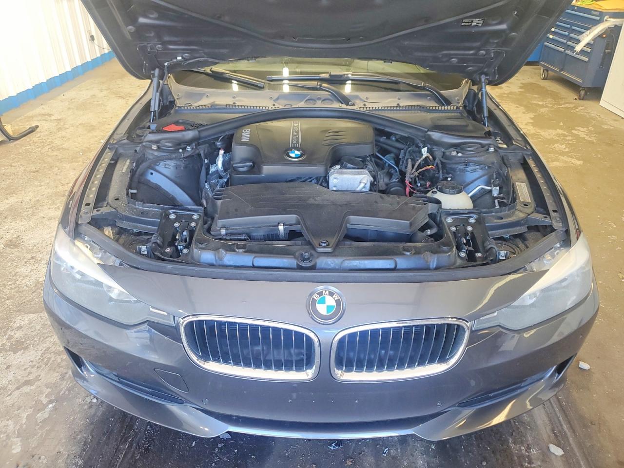 2014 Bmw 328 Xi Sulev Gray vin: WBA3B5C58EP541885