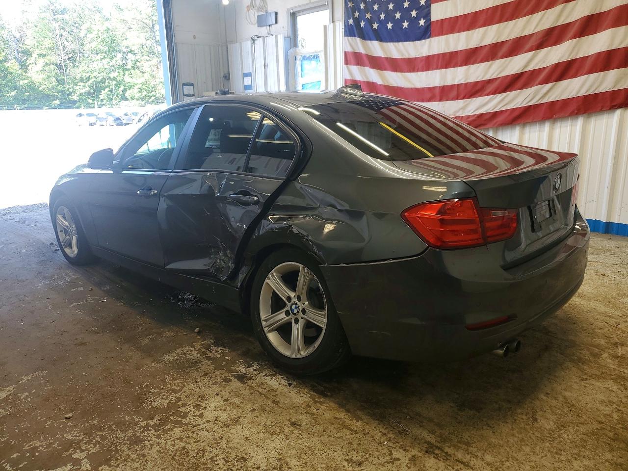 2014 Bmw 328 Xi Sulev Gray vin: WBA3B5C58EP541885