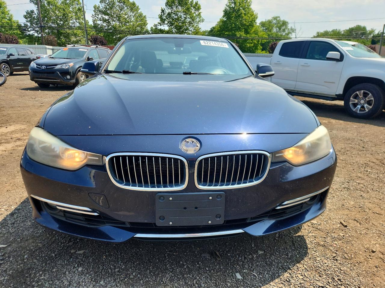 2013 Bmw 328 Xi Sulev Синий vin: WBA3B5C59DF596754