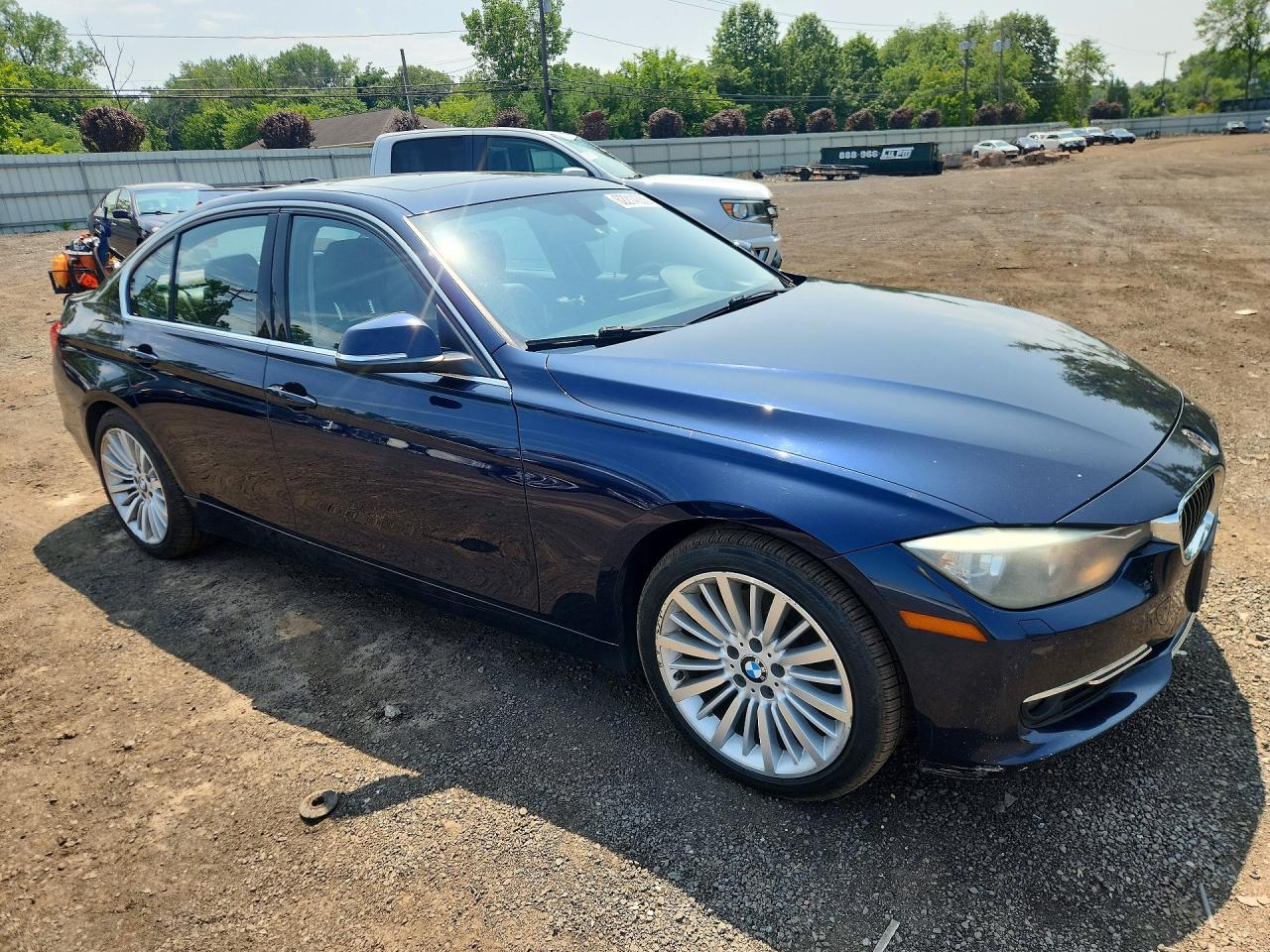 2013 Bmw 328 Xi Sulev Синий vin: WBA3B5C59DF596754