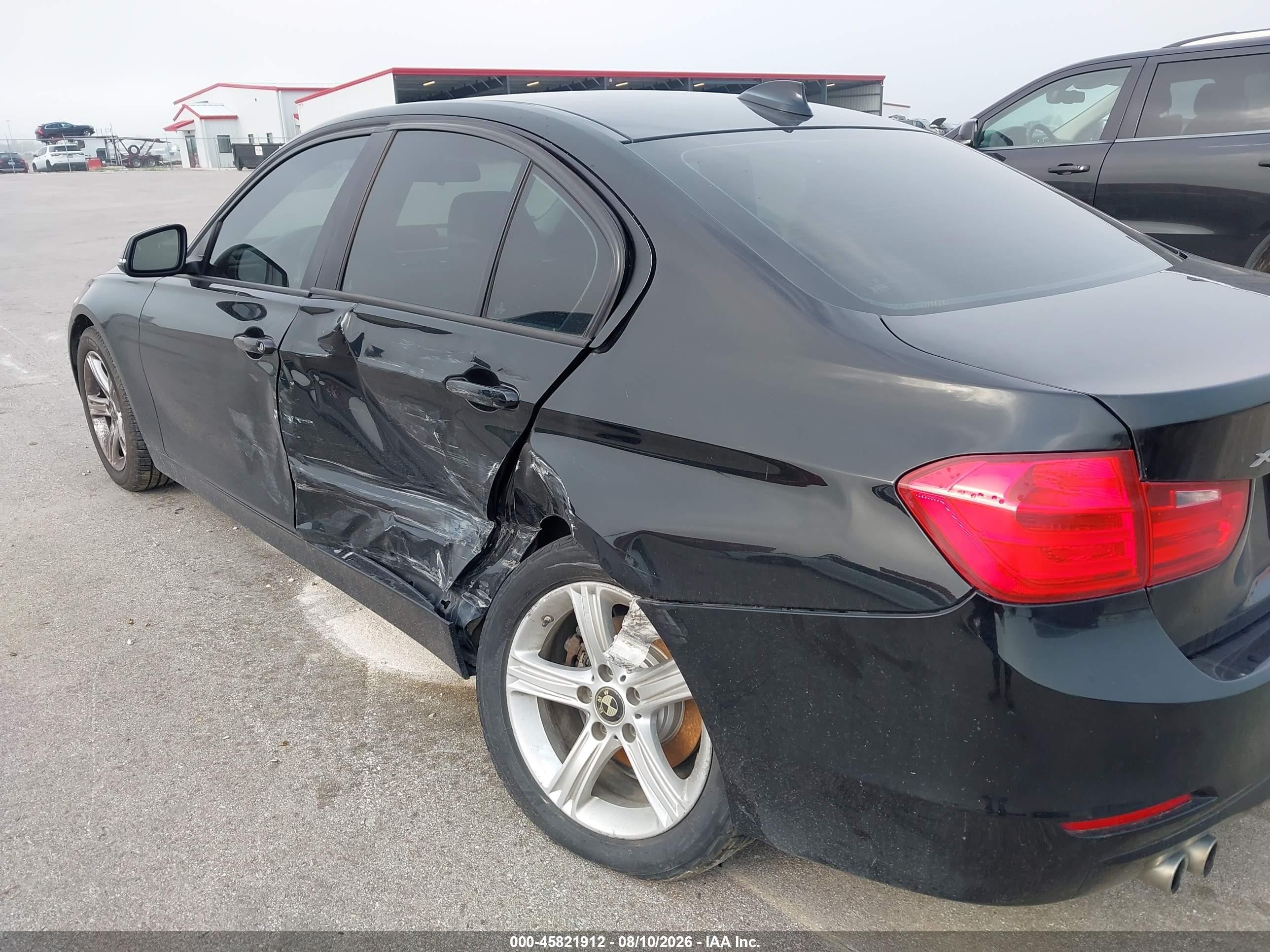 2014 Bmw 328i Xdrive Черный vin: WBA3B5C59EF599607