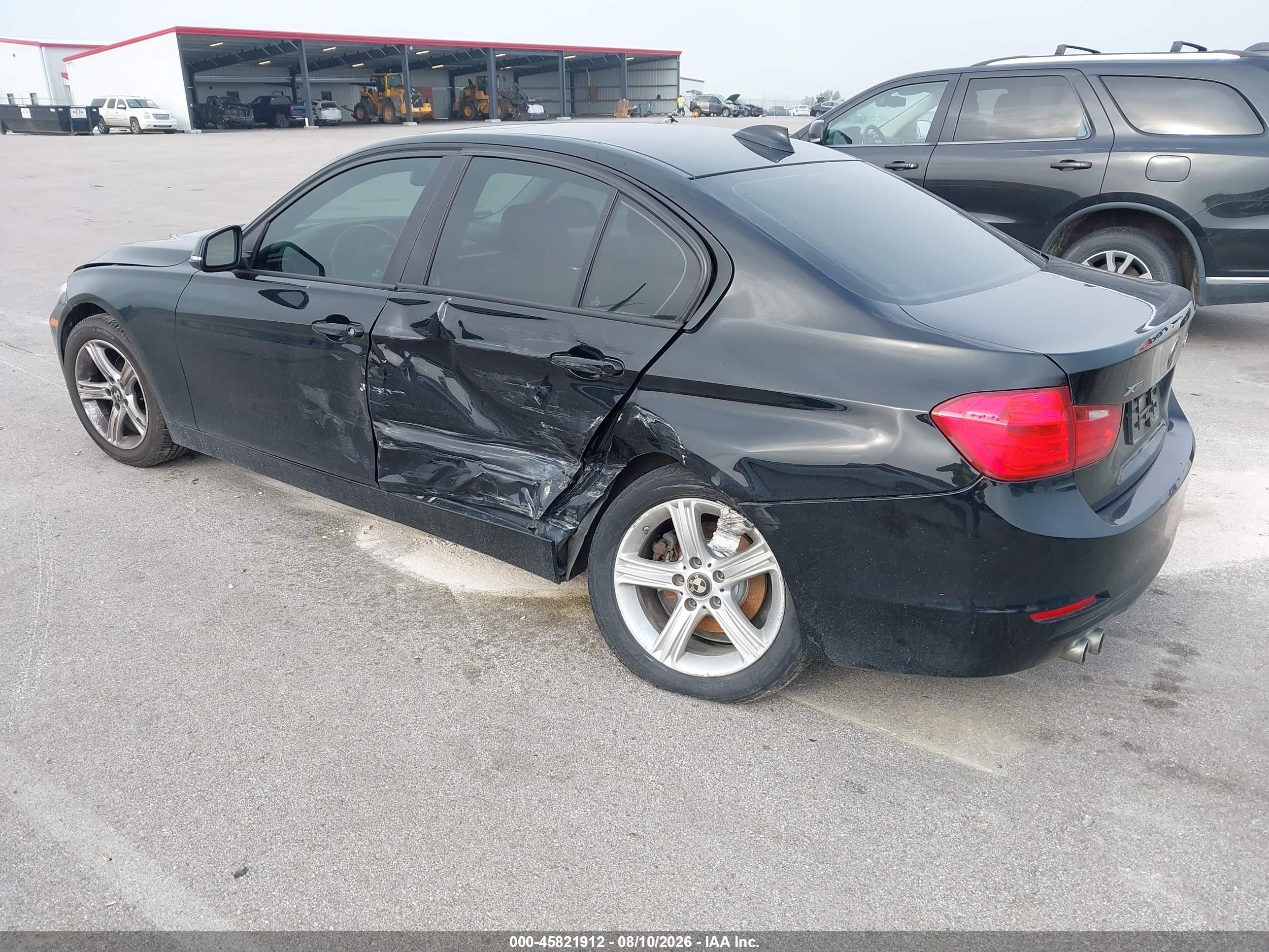 2014 Bmw 328i Xdrive Черный vin: WBA3B5C59EF599607