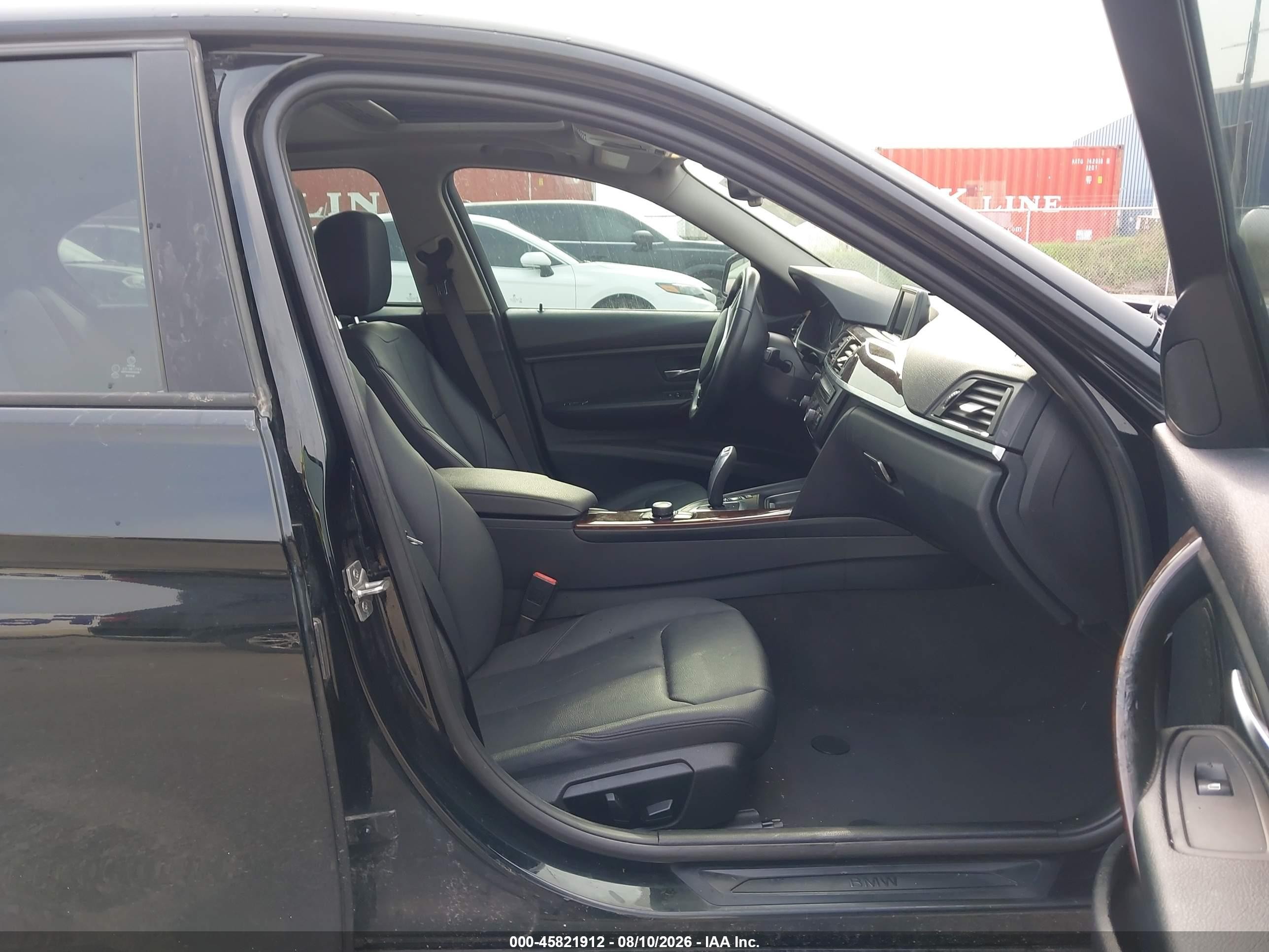 2014 Bmw 328i Xdrive Черный vin: WBA3B5C59EF599607