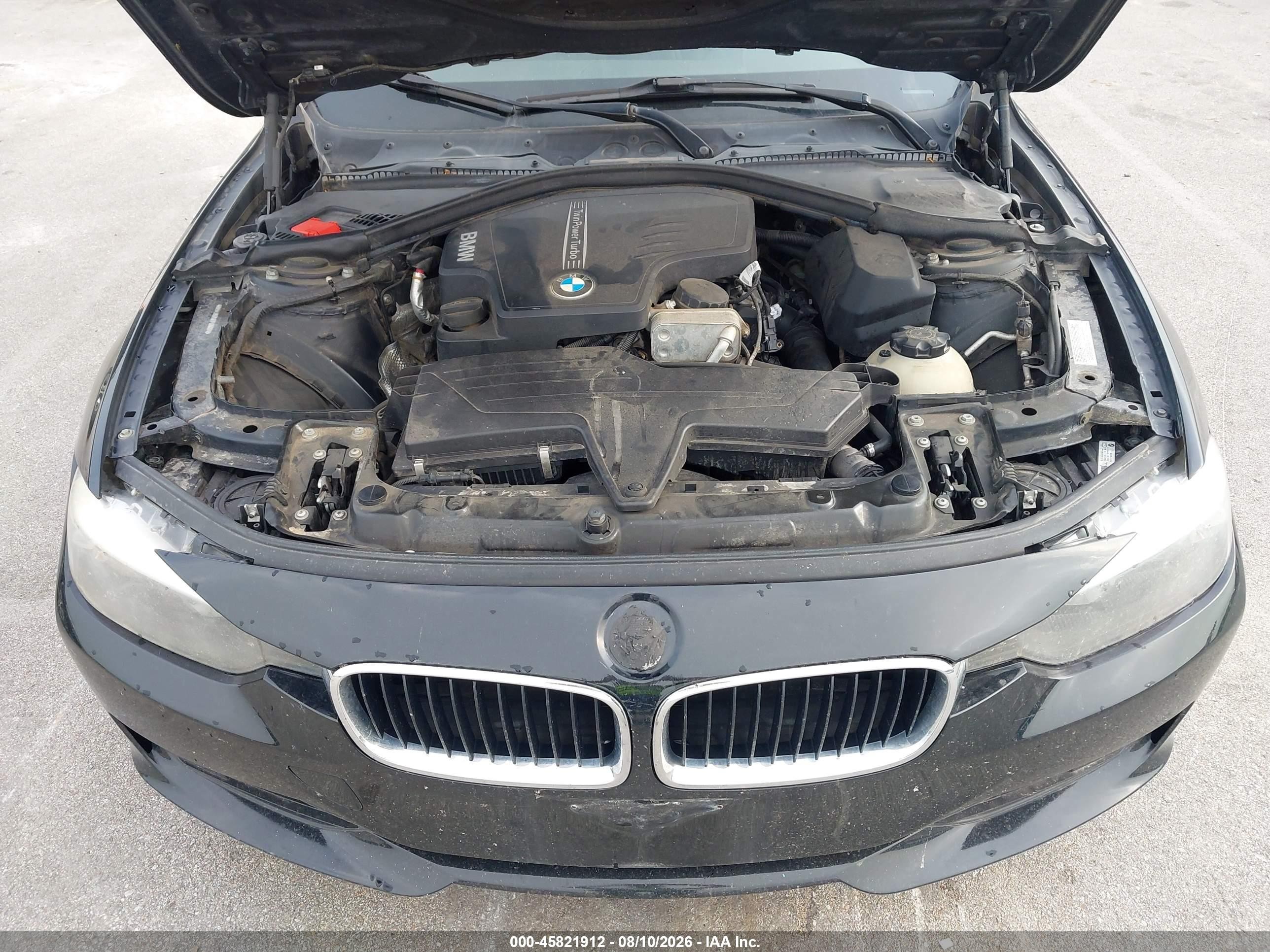 2014 Bmw 328i Xdrive Черный vin: WBA3B5C59EF599607