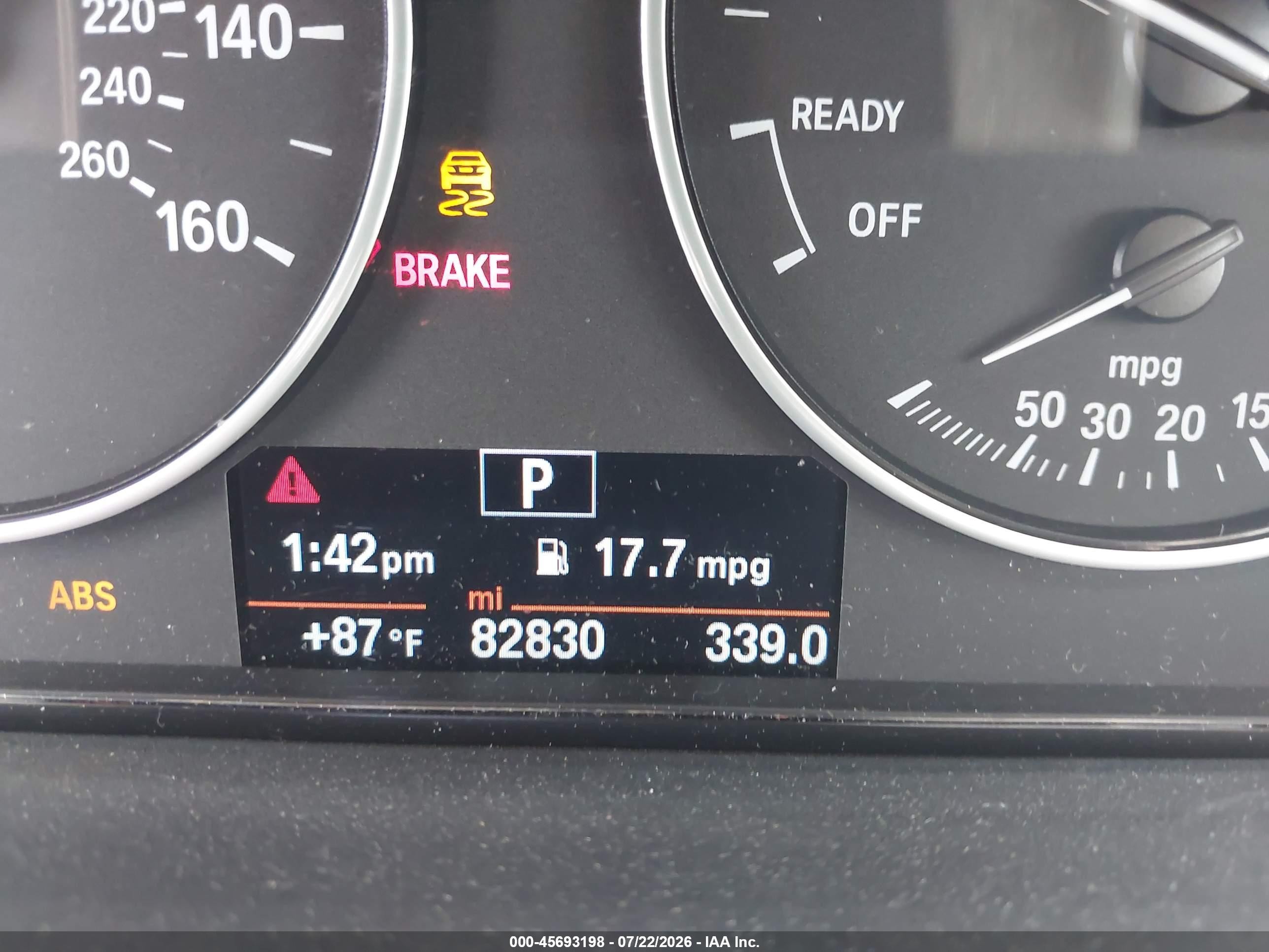 2014 Bmw 328i Xdrive White vin: WBA3B5C59EP540681