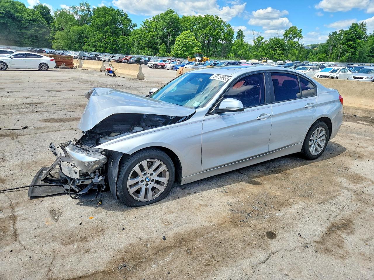 2014 Bmw 328 Xi Sulev Silver vin: WBA3B5C59EP540924