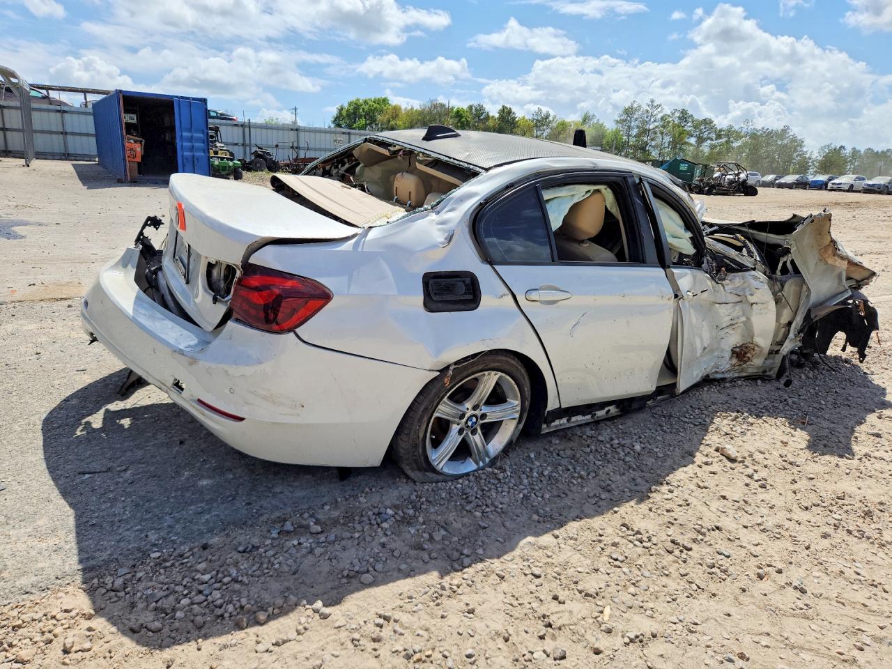 2014 Bmw 328 Xi Sulev White vin: WBA3B5C59EP652090