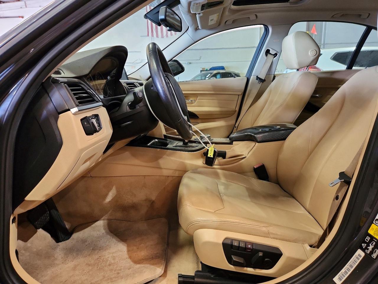 2015 Bmw 3 Series 323i Gray vin: WBA3B5C59FF961484