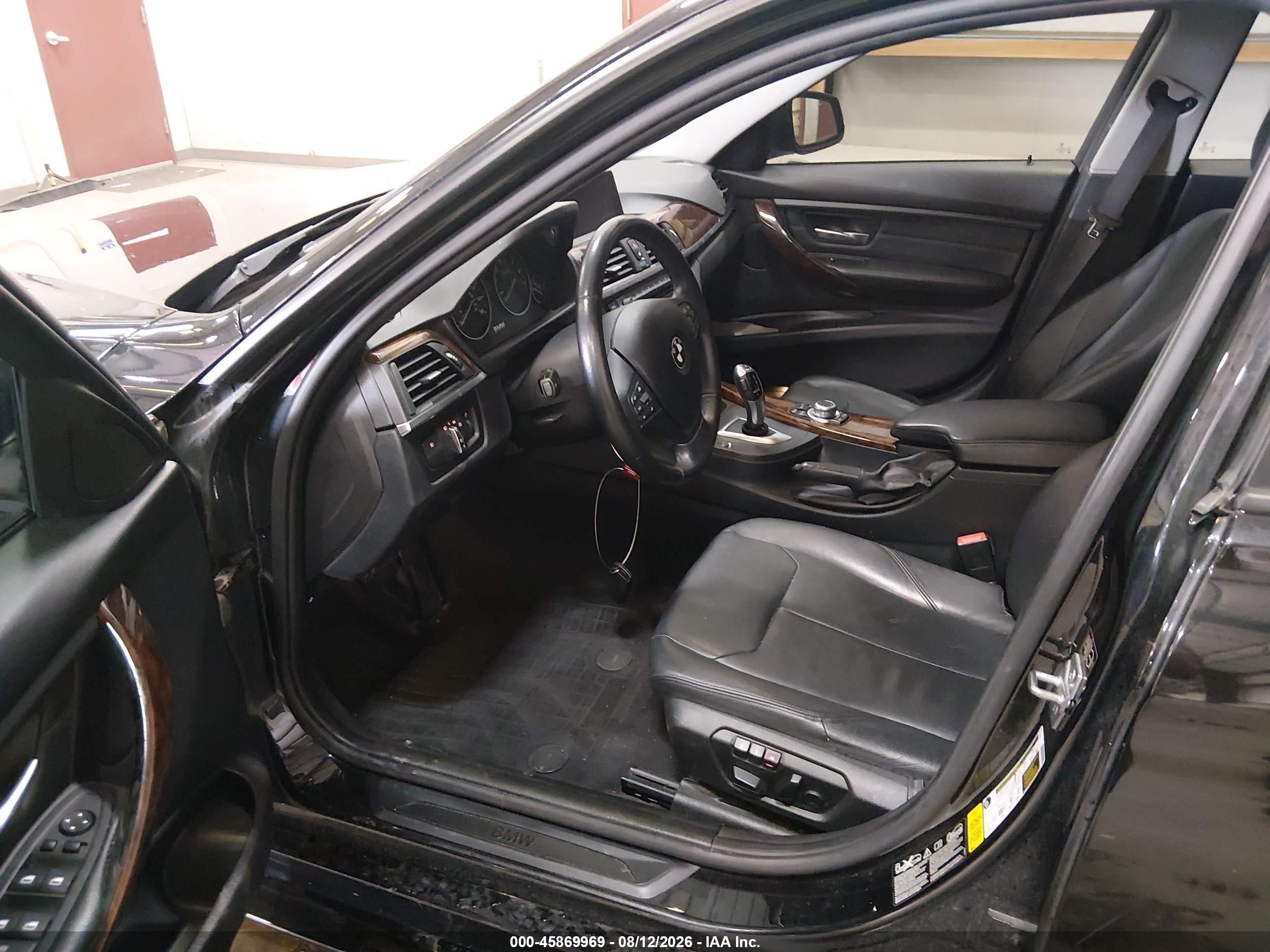 2013 Bmw 328i Xdrive Black vin: WBA3B5C5XDF594690