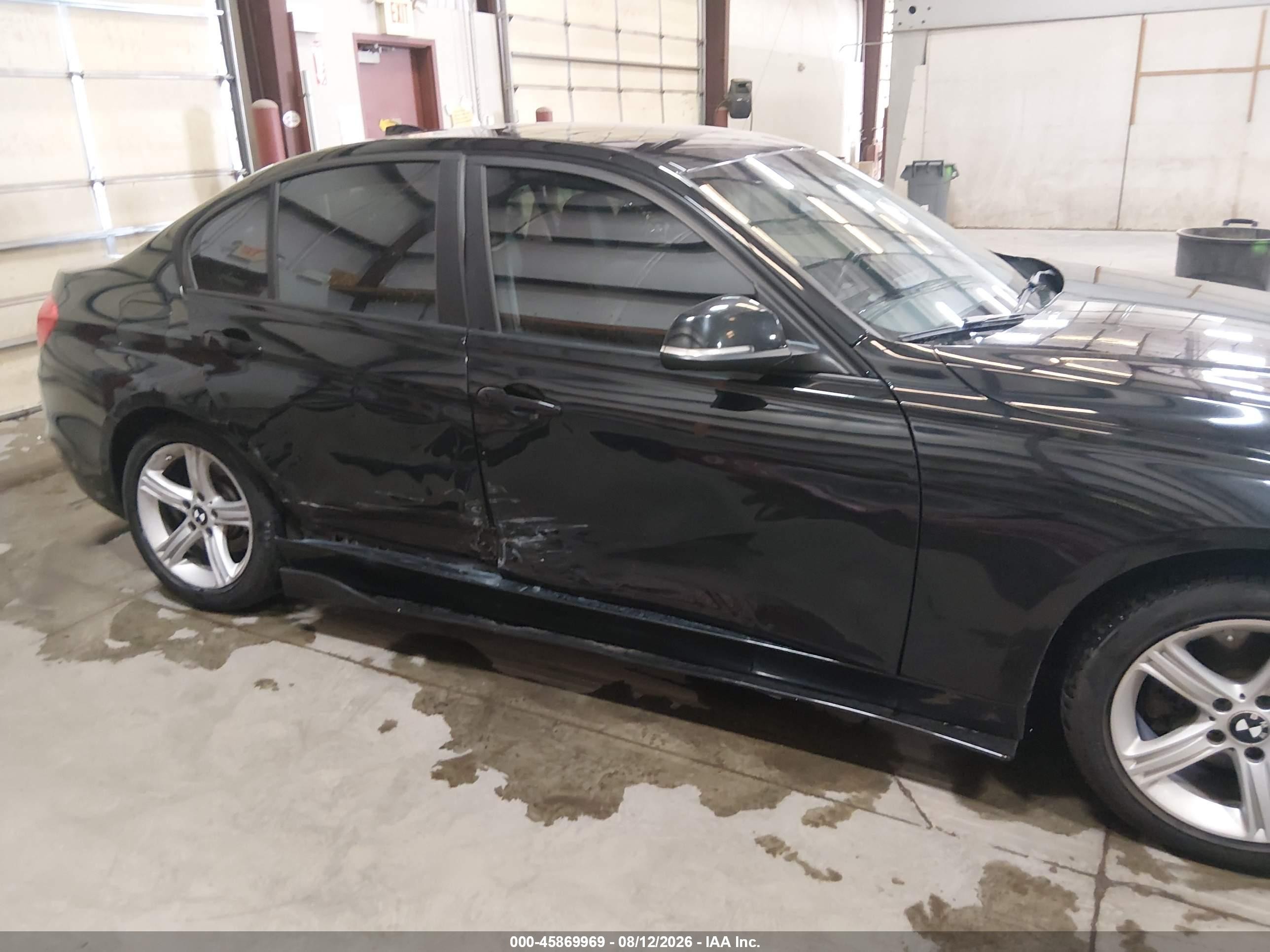 2013 Bmw 328i Xdrive Black vin: WBA3B5C5XDF594690