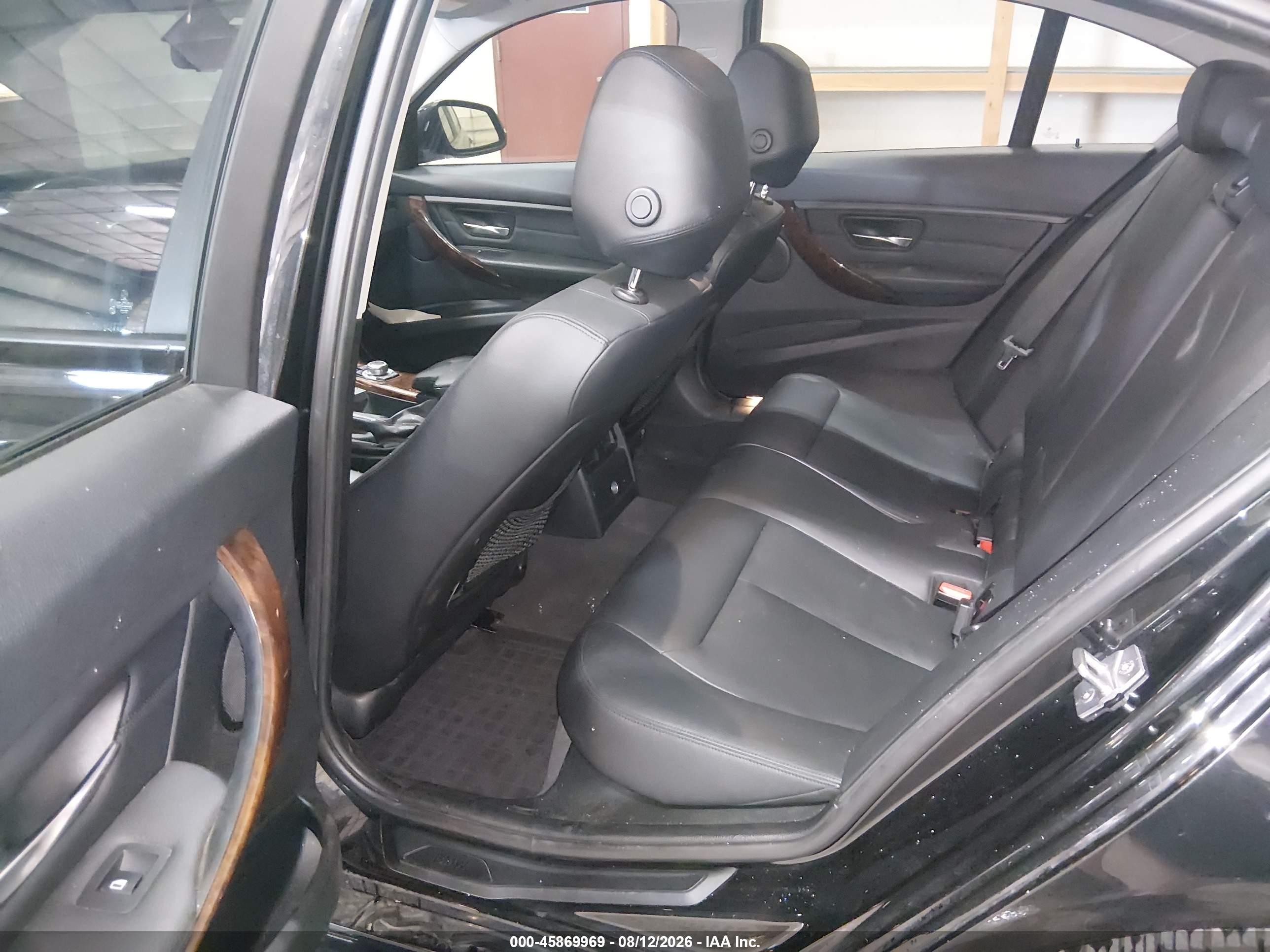 2013 Bmw 328i Xdrive Black vin: WBA3B5C5XDF594690