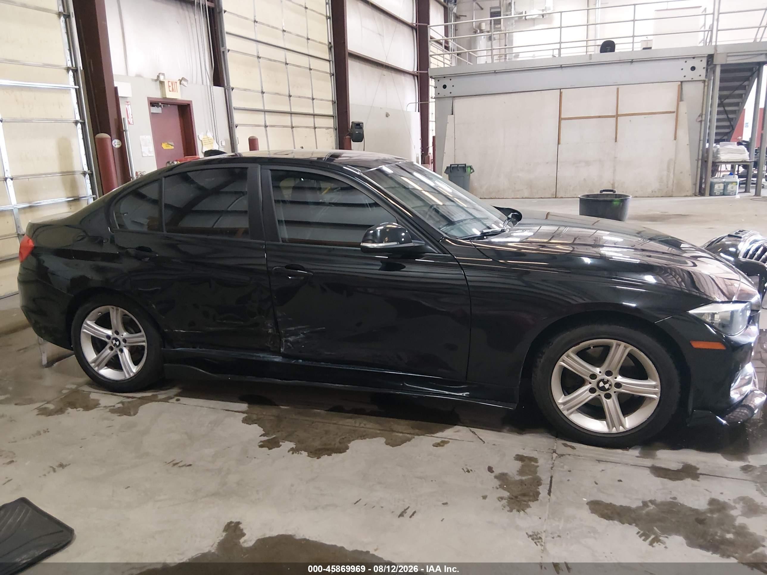 2013 Bmw 328i Xdrive Black vin: WBA3B5C5XDF594690