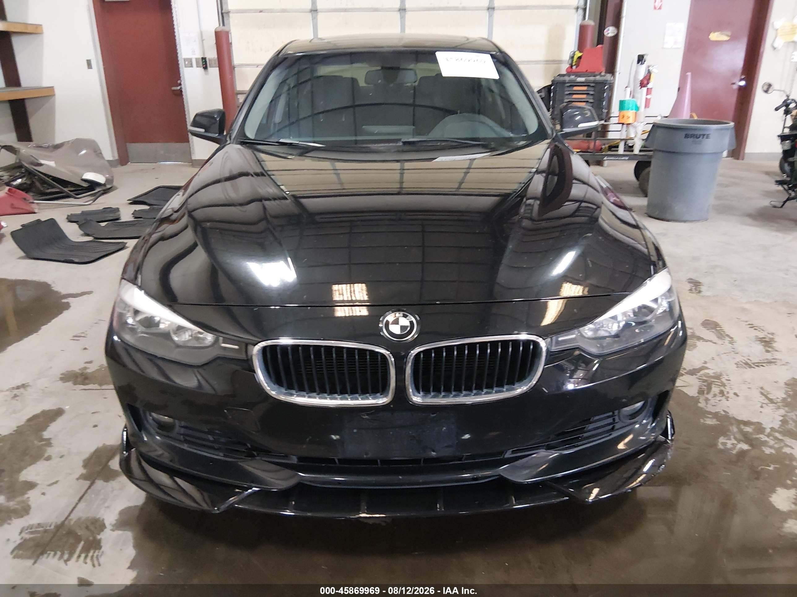 2013 Bmw 328i Xdrive Black vin: WBA3B5C5XDF594690