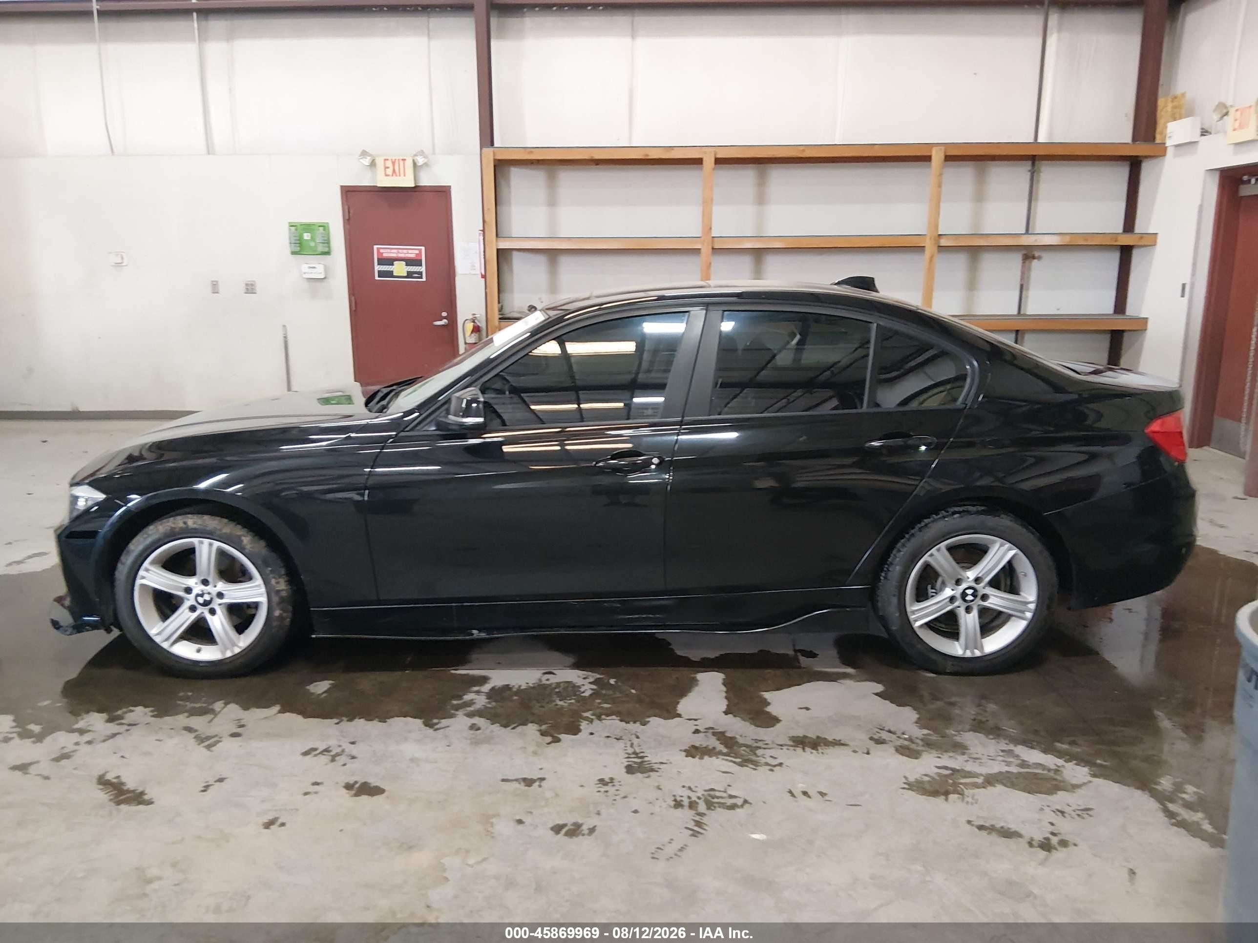 2013 Bmw 328i Xdrive Black vin: WBA3B5C5XDF594690