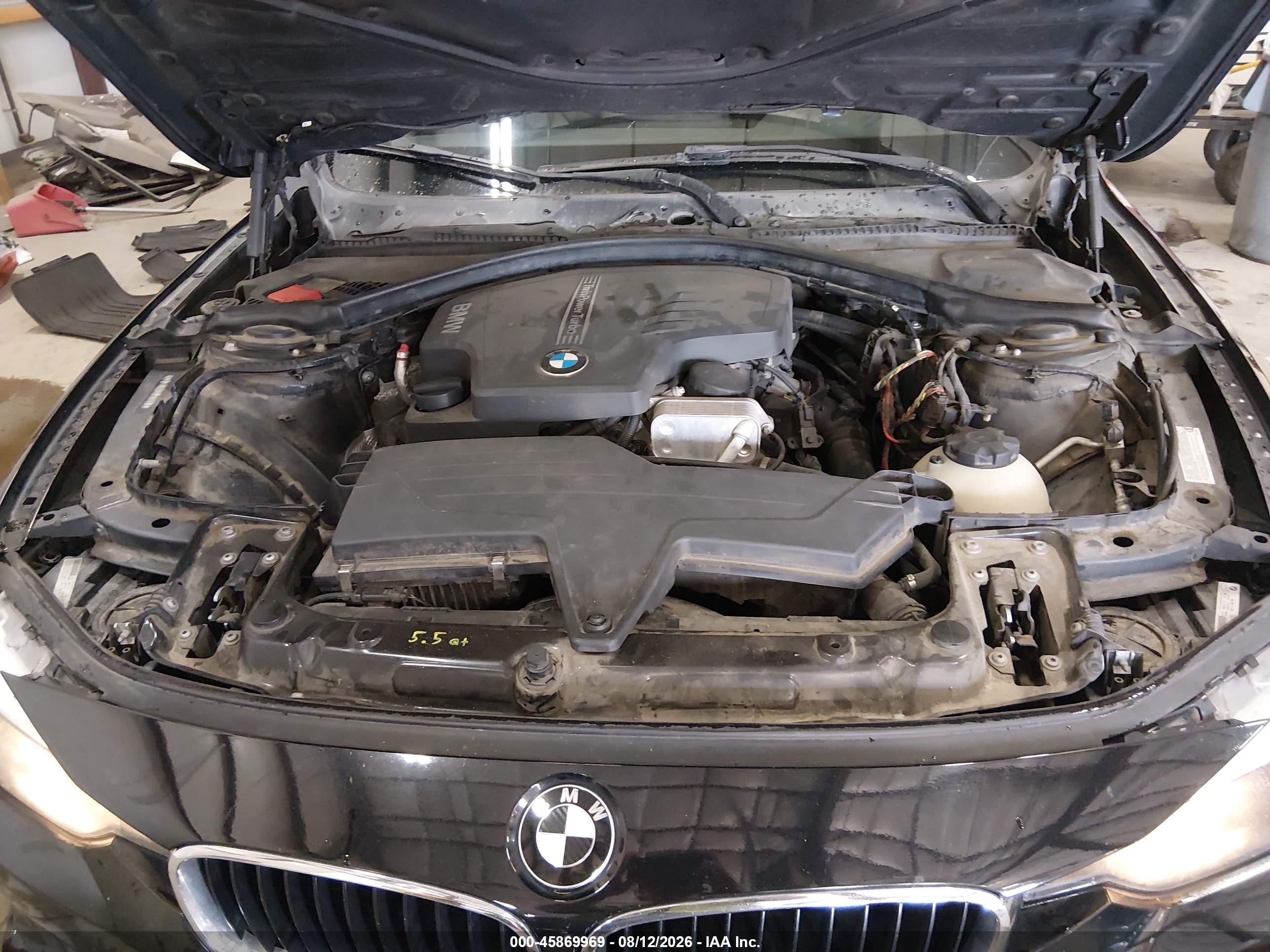 2013 Bmw 328i Xdrive Black vin: WBA3B5C5XDF594690