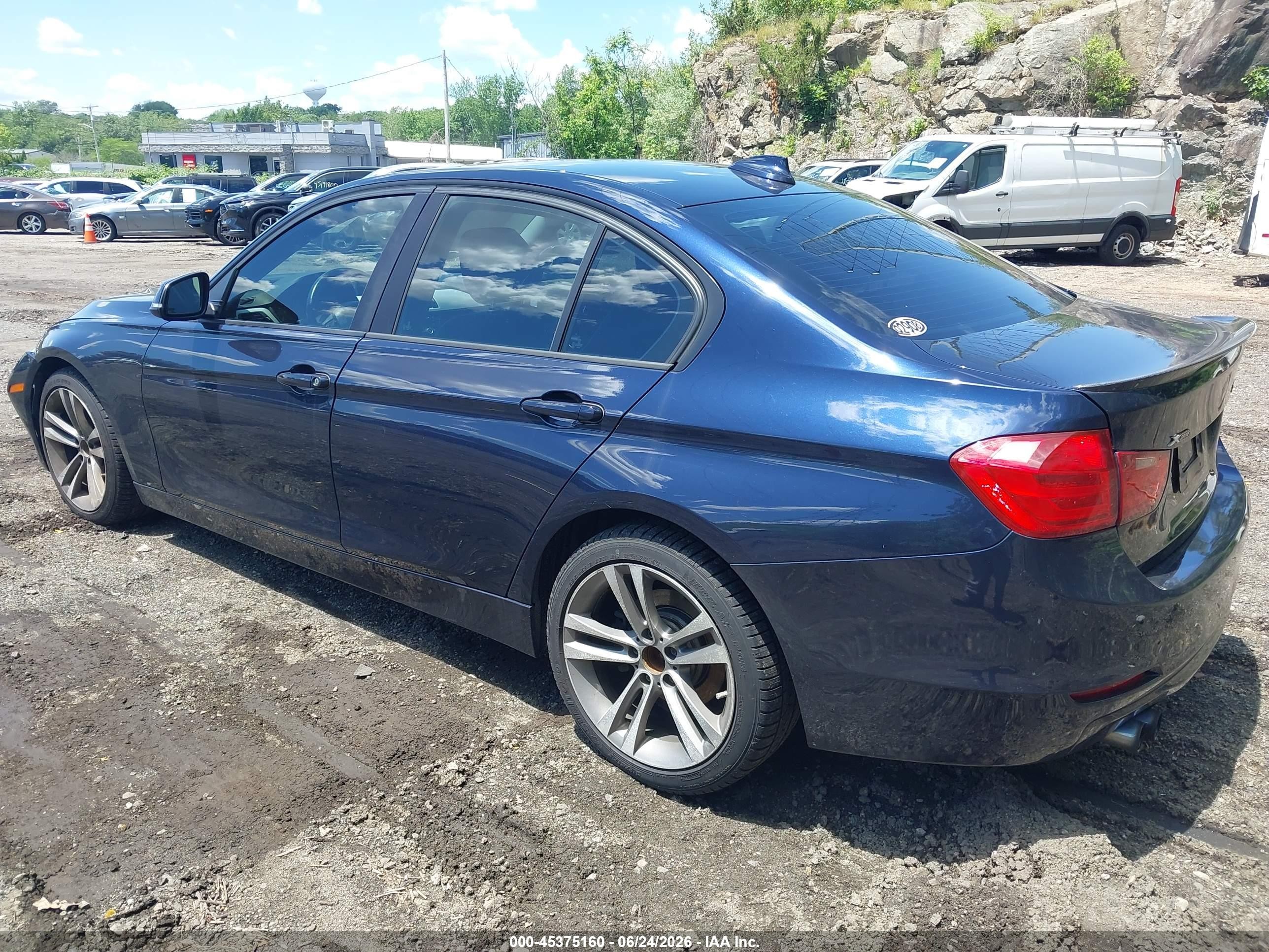 2013 Bmw 328i Xdrive Dark Blue vin: WBA3B5C5XDF595046