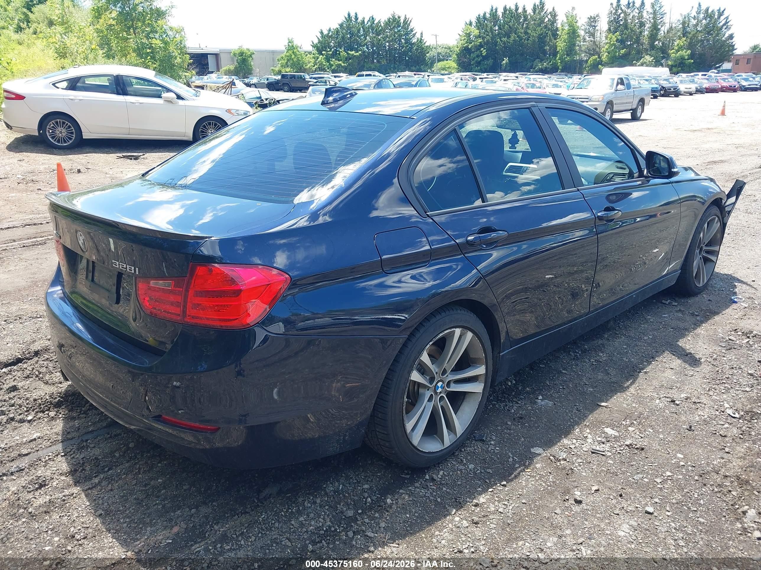2013 Bmw 328i Xdrive Dark Blue vin: WBA3B5C5XDF595046