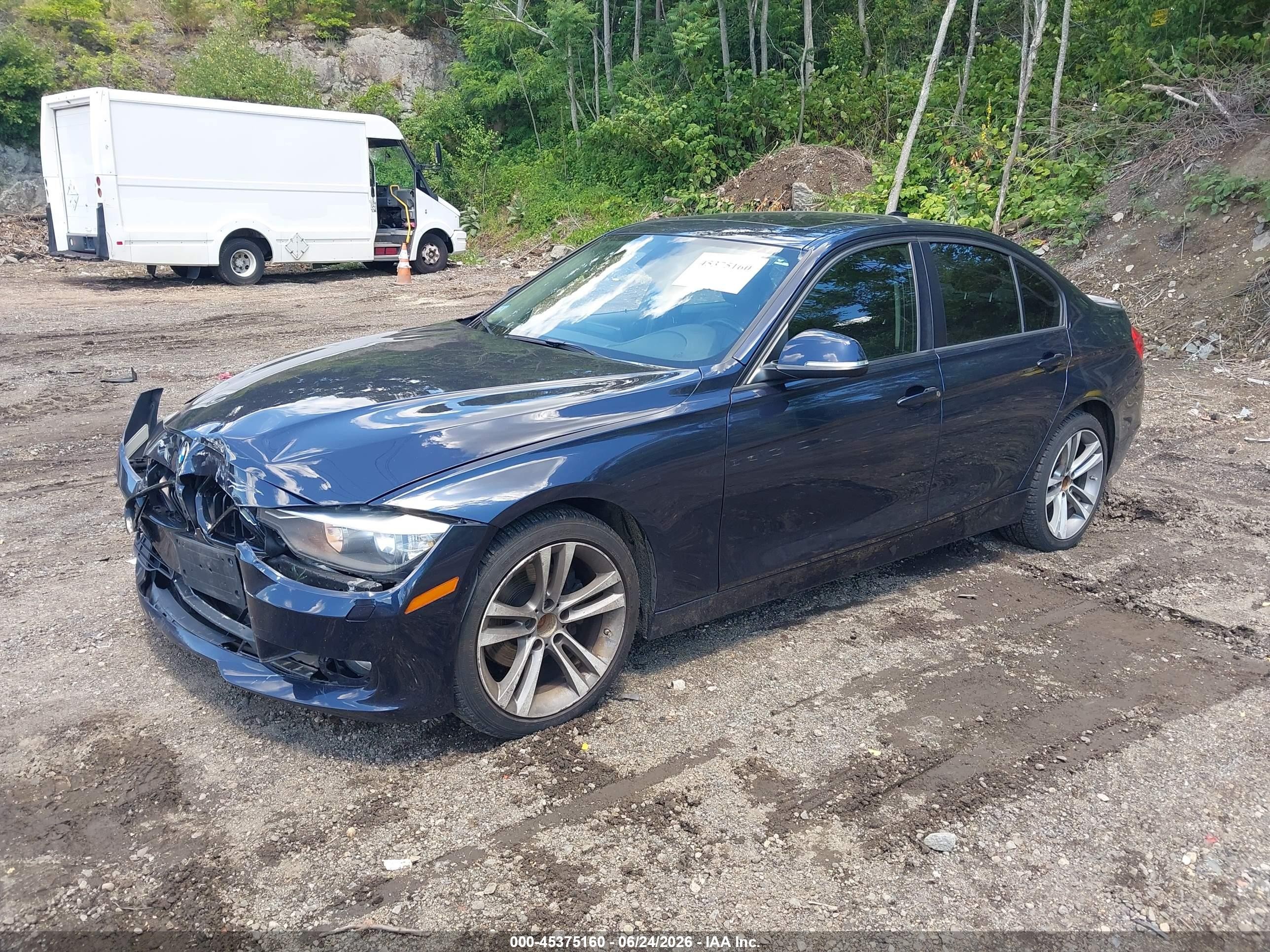 2013 Bmw 328i Xdrive Dark Blue vin: WBA3B5C5XDF595046