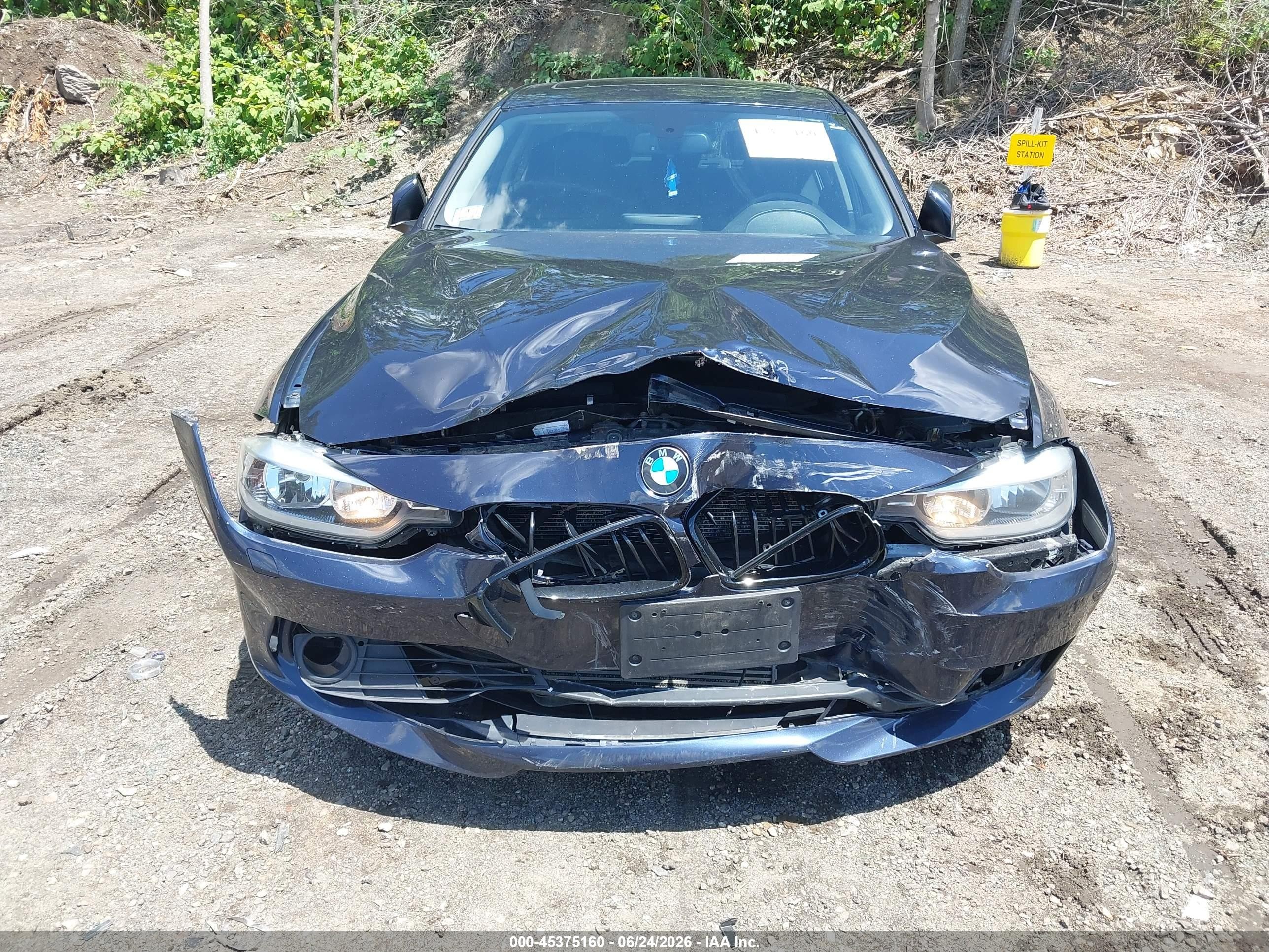2013 Bmw 328i Xdrive Dark Blue vin: WBA3B5C5XDF595046
