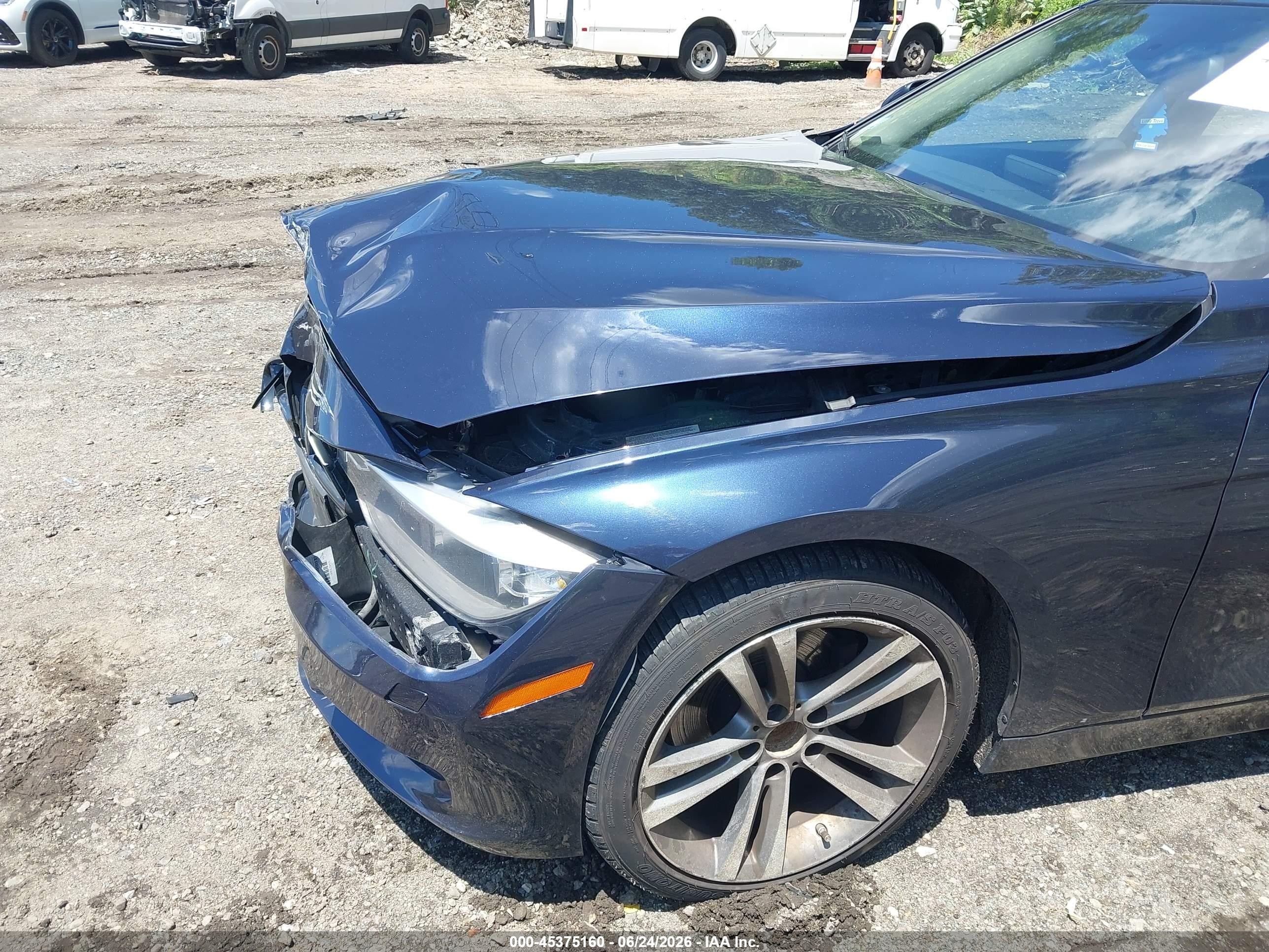 2013 Bmw 328i Xdrive Dark Blue vin: WBA3B5C5XDF595046