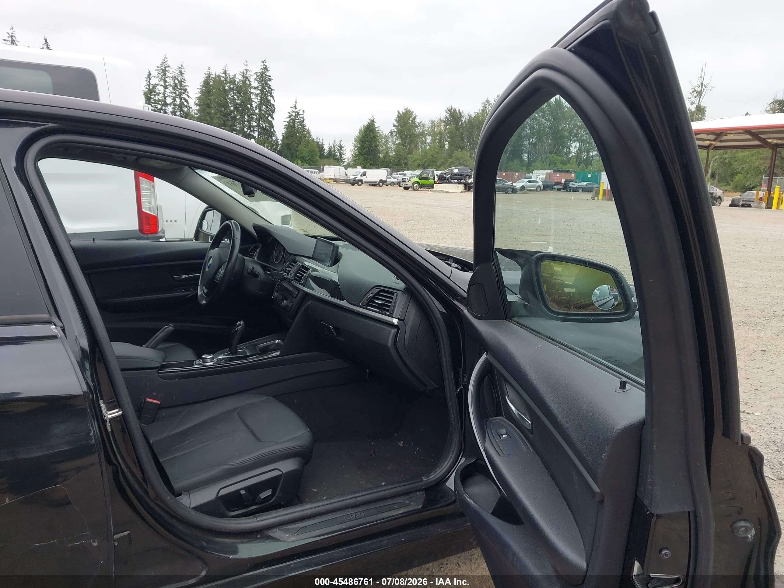 2013 Bmw 328i Xdrive Black vin: WBA3B5C5XDF598402