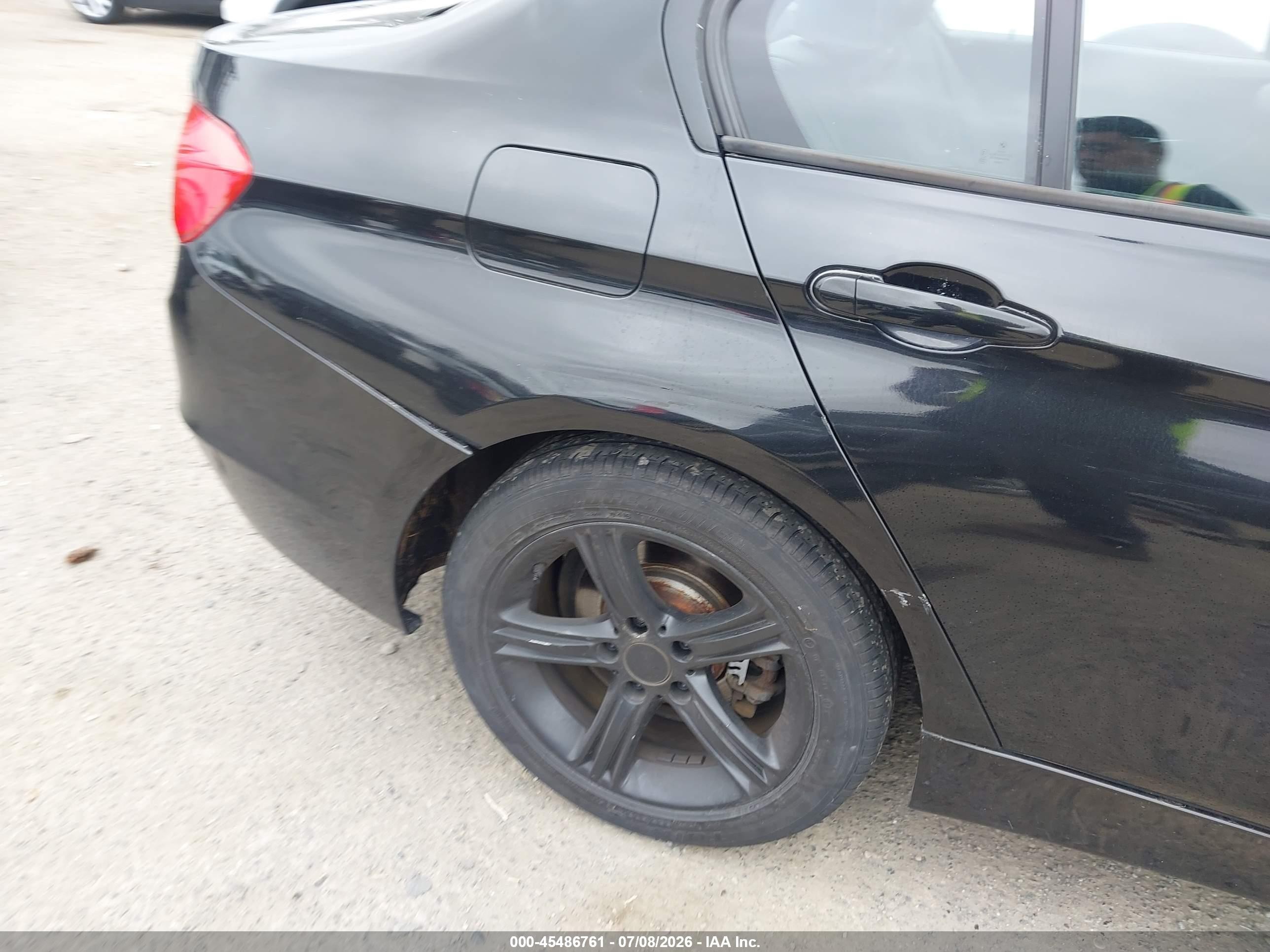 2013 Bmw 328i Xdrive Black vin: WBA3B5C5XDF598402