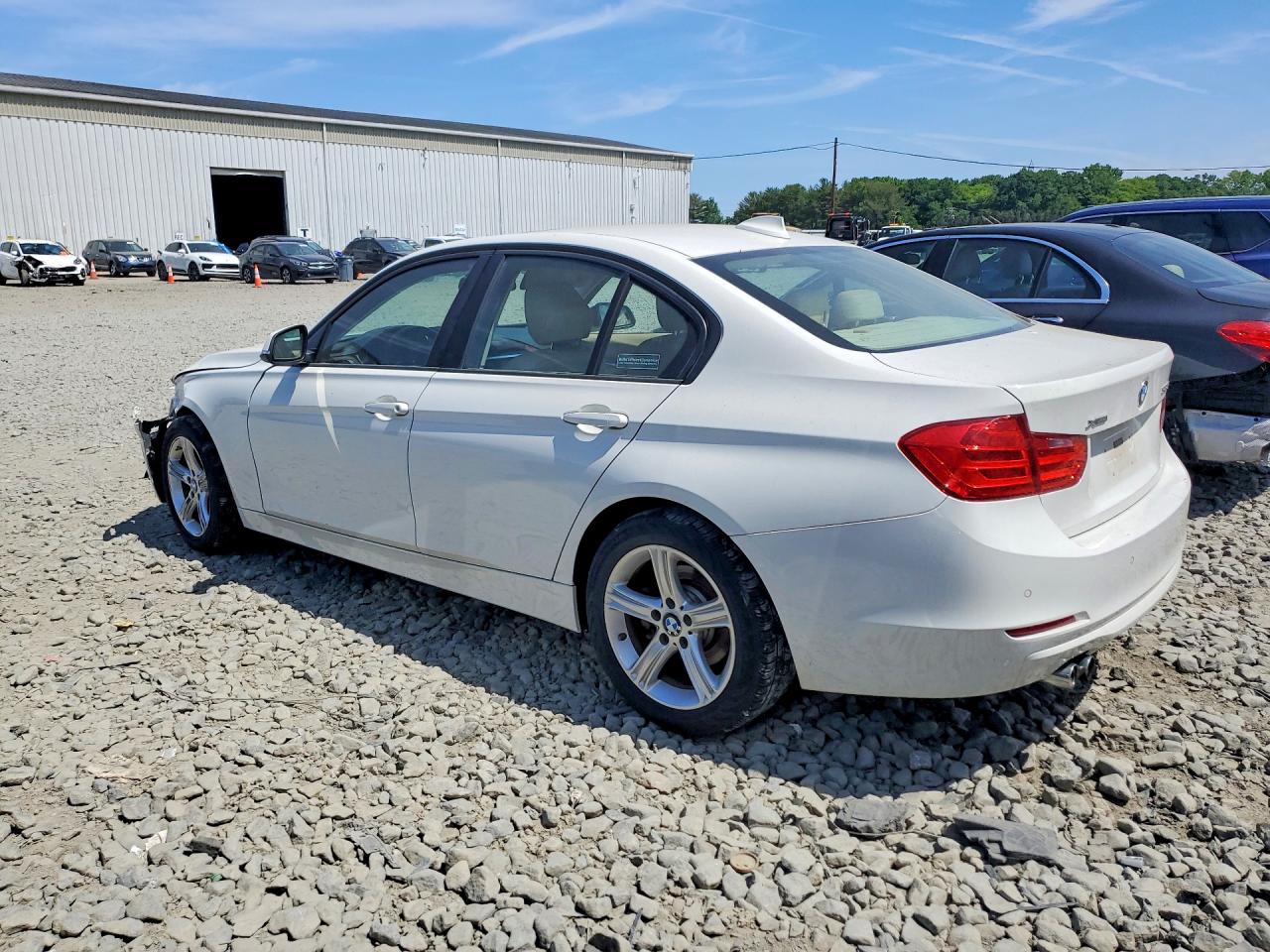 2014 Bmw 328 Xi Sulev White vin: WBA3B5C5XEP540477