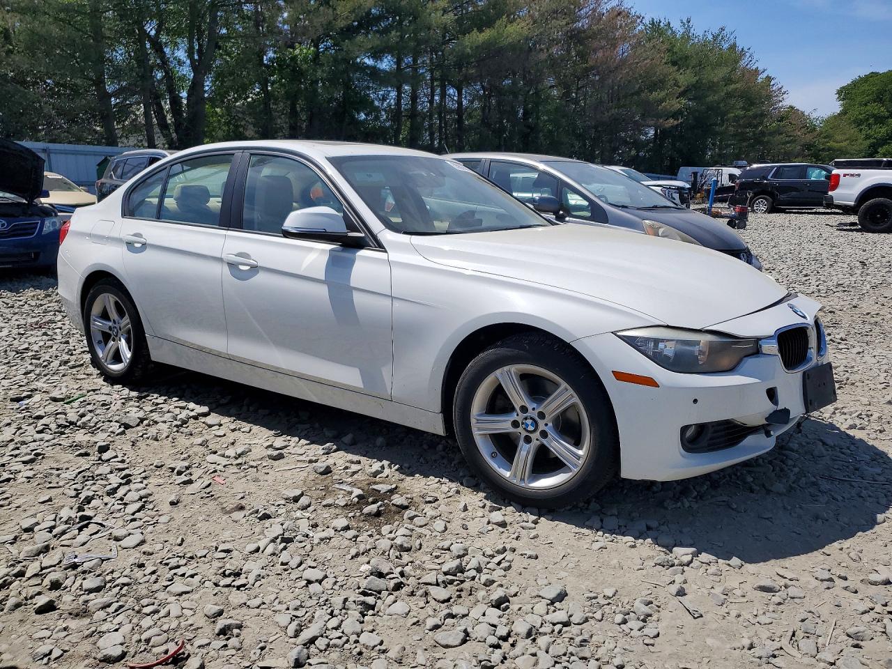 2014 Bmw 328 Xi Sulev White vin: WBA3B5C5XEP540477