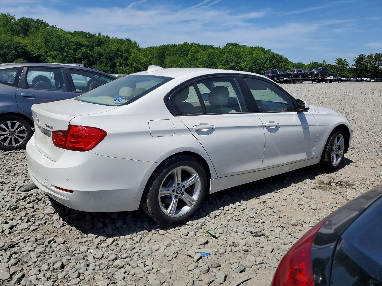 2014 Bmw 328 Xi Sulev White vin: WBA3B5C5XEP540477
