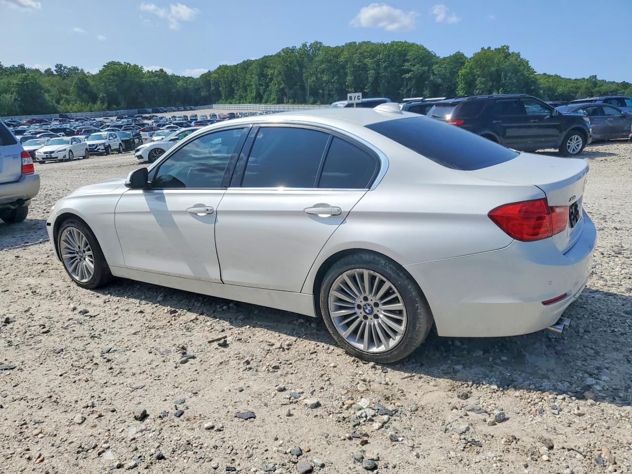2015 Bmw 328 Xi Sulev White vin: WBA3B5C5XFF959680