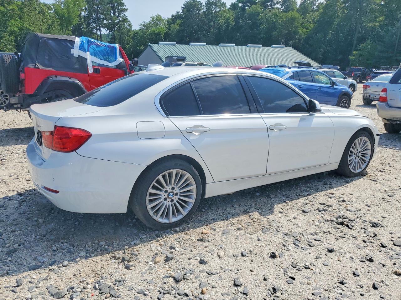 2015 Bmw 328 Xi Sulev White vin: WBA3B5C5XFF959680