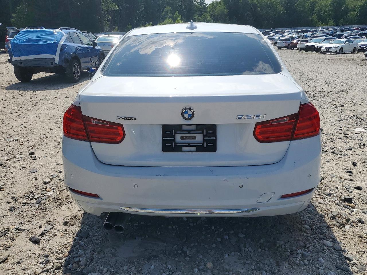 2015 Bmw 328 Xi Sulev White vin: WBA3B5C5XFF959680