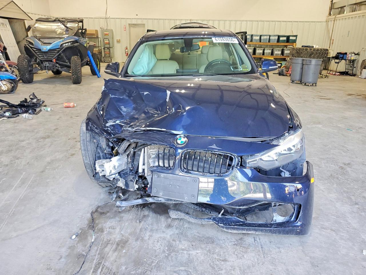 2015 Bmw 328 Xi Sulev Blue vin: WBA3B5C5XFF962210