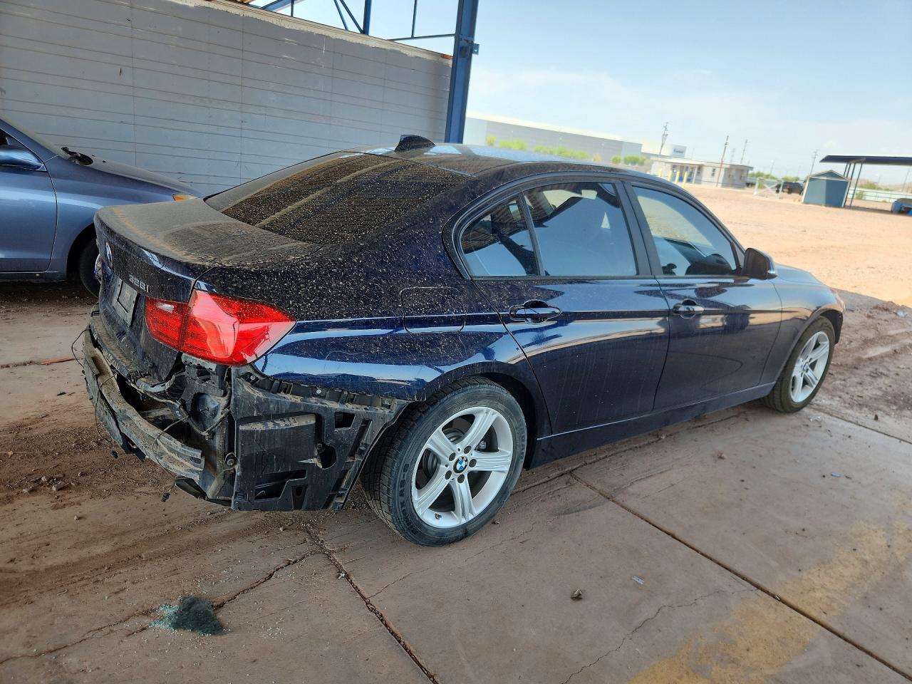 2015 Bmw 328 Xi Sulev Blue vin: WBA3B5C5XFF963535