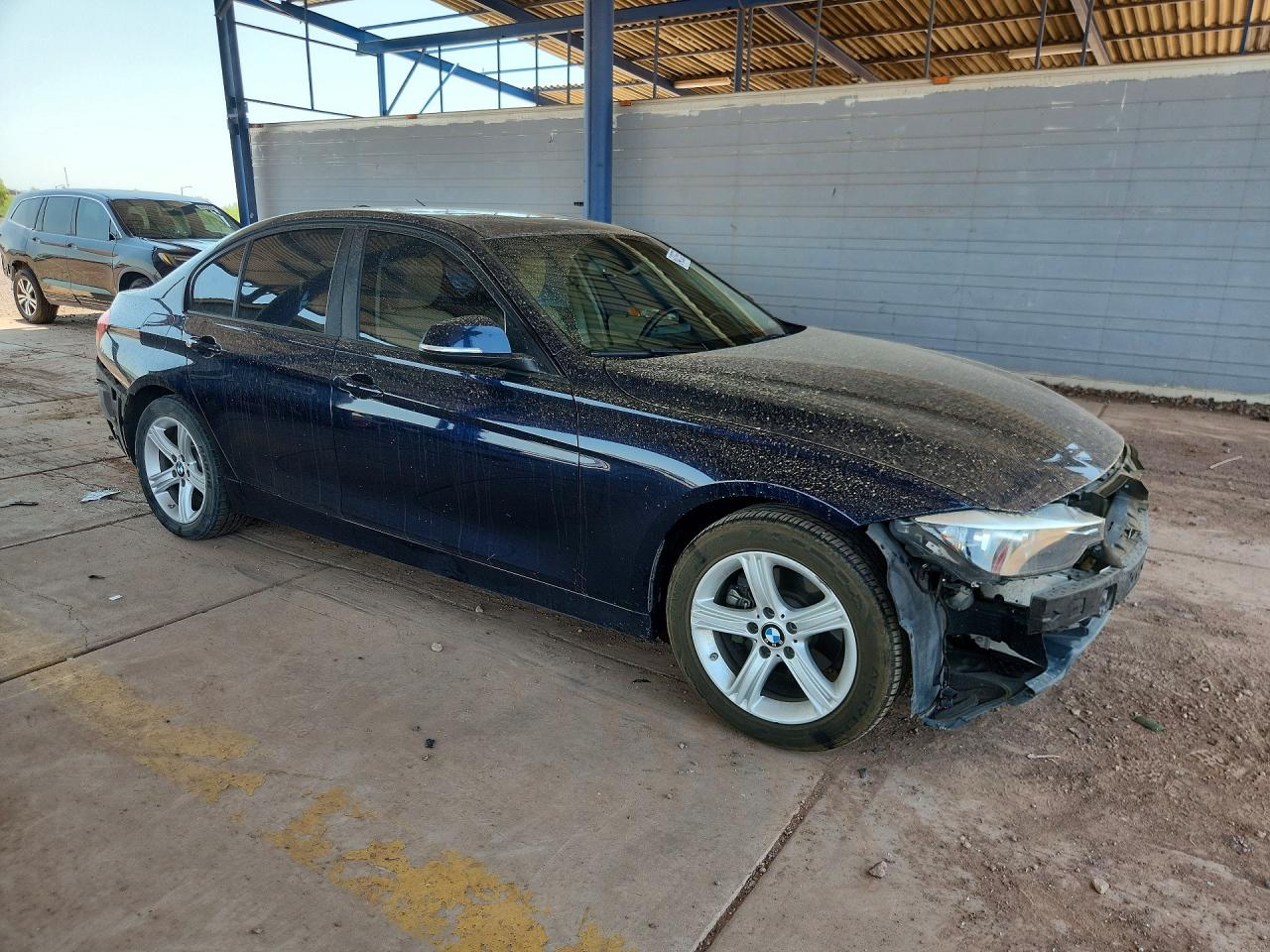 2015 Bmw 328 Xi Sulev Blue vin: WBA3B5C5XFF963535