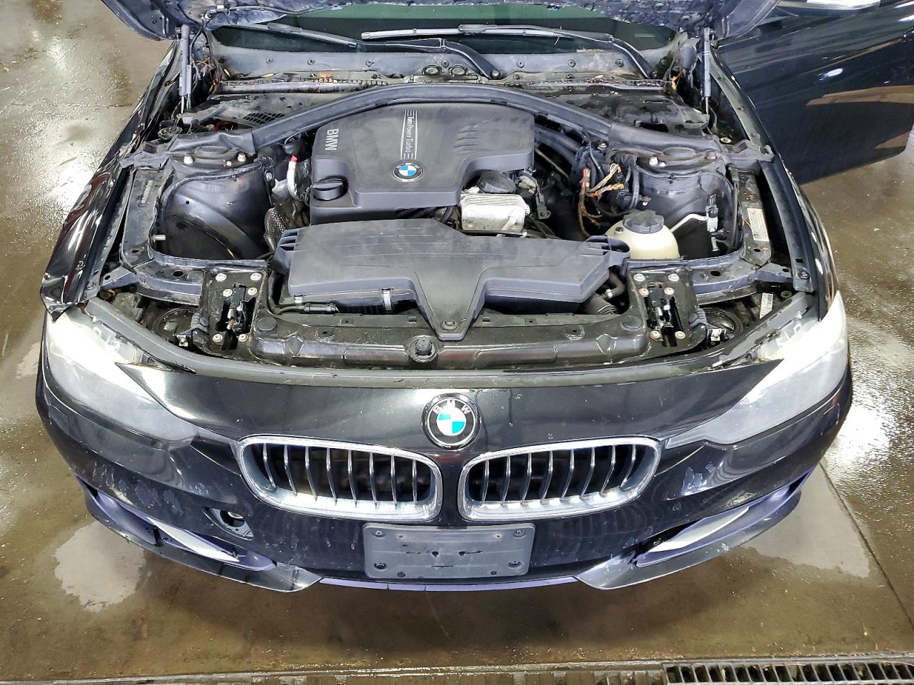 2013 Bmw 328 Xi Sulev Black vin: WBA3B5G50DNS01523