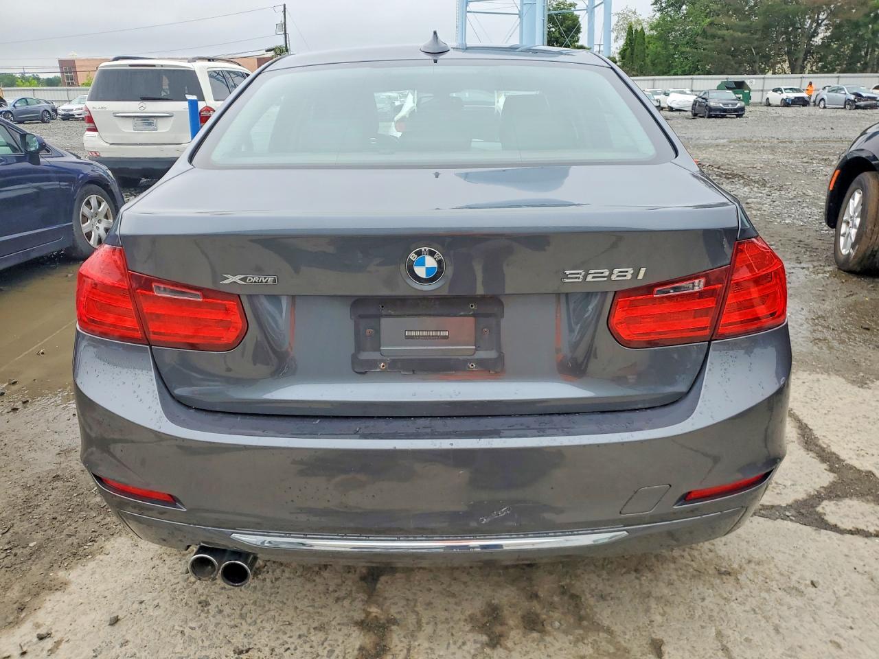 2013 Bmw 328 Xi Sulev Silver vin: WBA3B5G50DNS02493