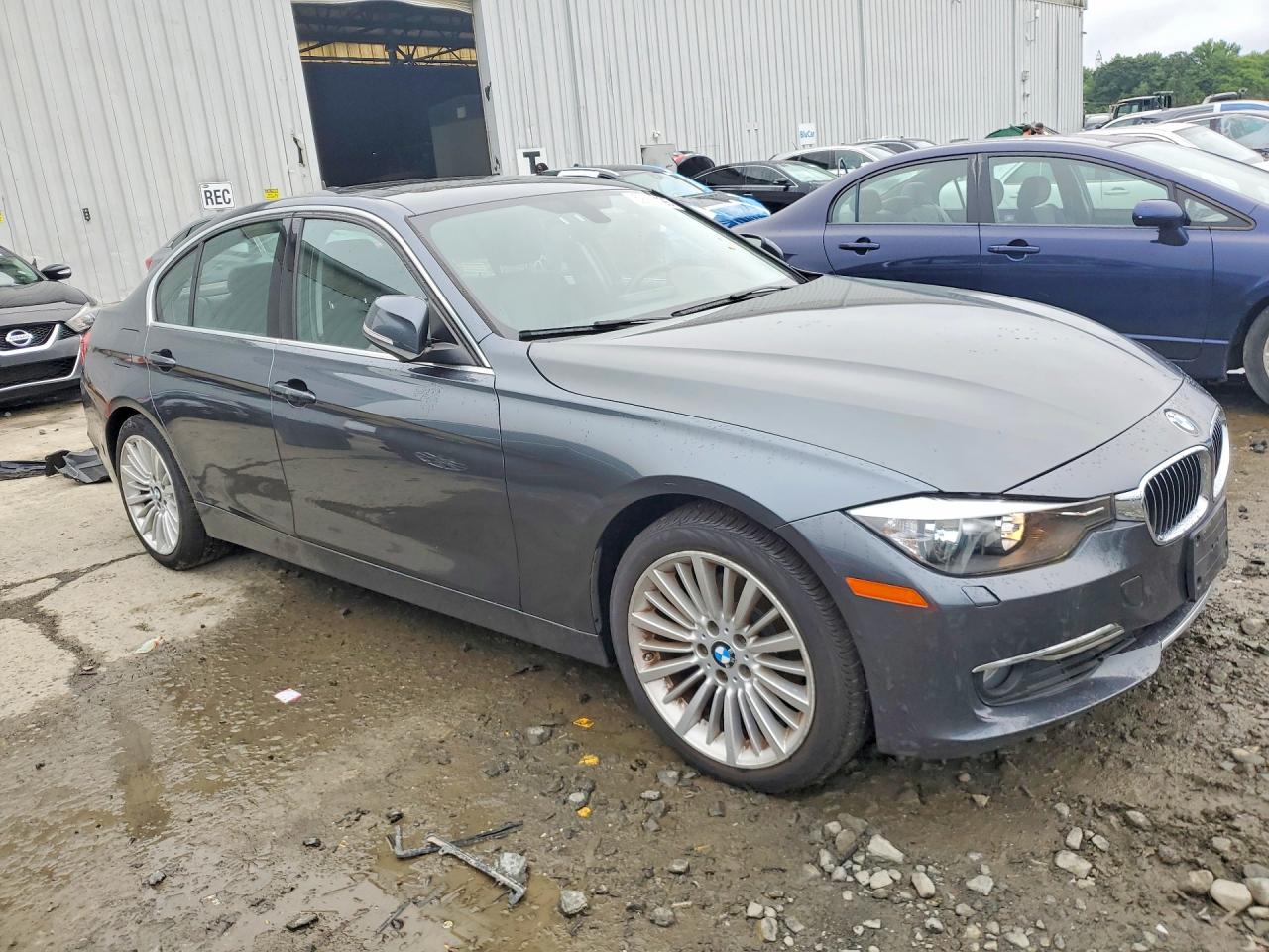 2013 Bmw 328 Xi Sulev Silver vin: WBA3B5G50DNS02493