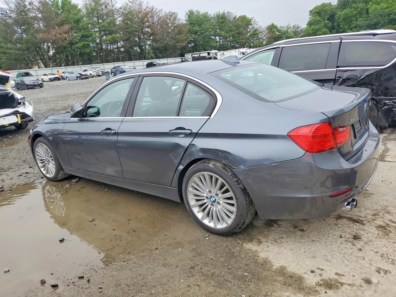 2013 Bmw 328 Xi Sulev Silver vin: WBA3B5G50DNS02493