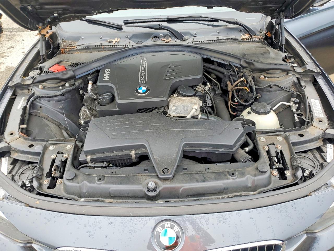 2013 Bmw 328 Xi Sulev Silver vin: WBA3B5G50DNS02493
