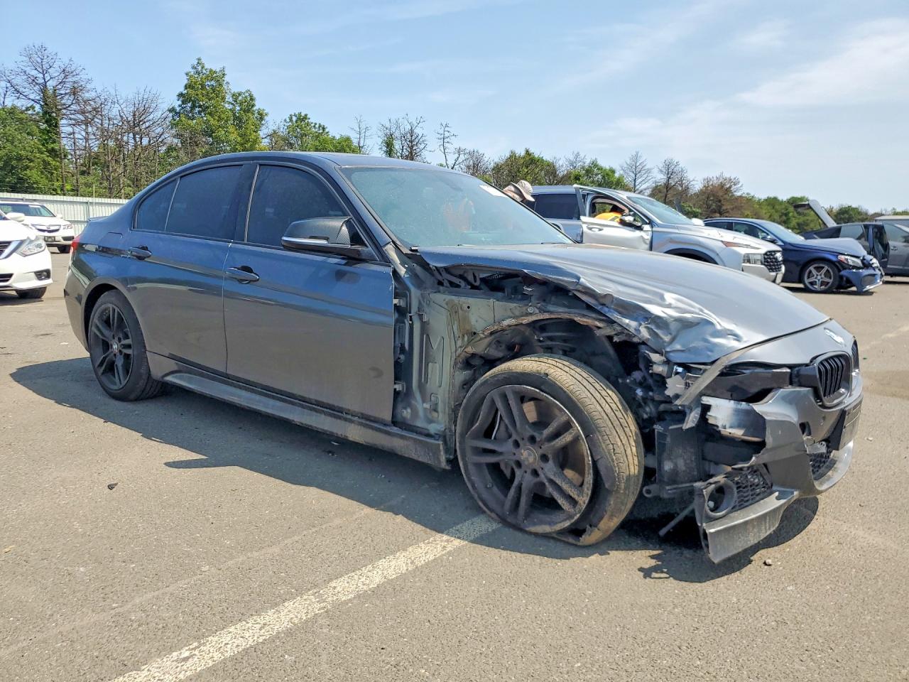 2015 Bmw 328 Xi Sulev Charcoal vin: WBA3B5G50FNS13464