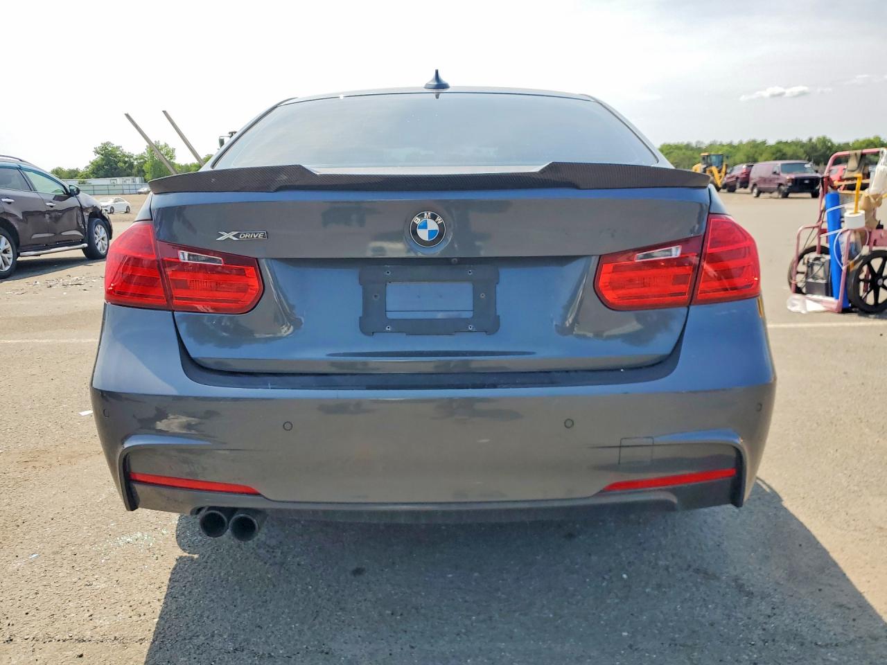 2015 Bmw 328 Xi Sulev Charcoal vin: WBA3B5G50FNS13464