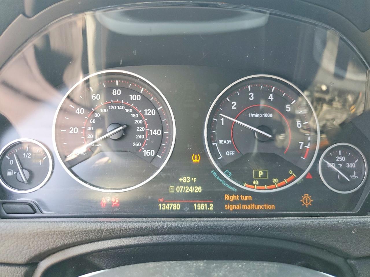 2015 Bmw 328 Xi Sulev Charcoal vin: WBA3B5G50FNS13464