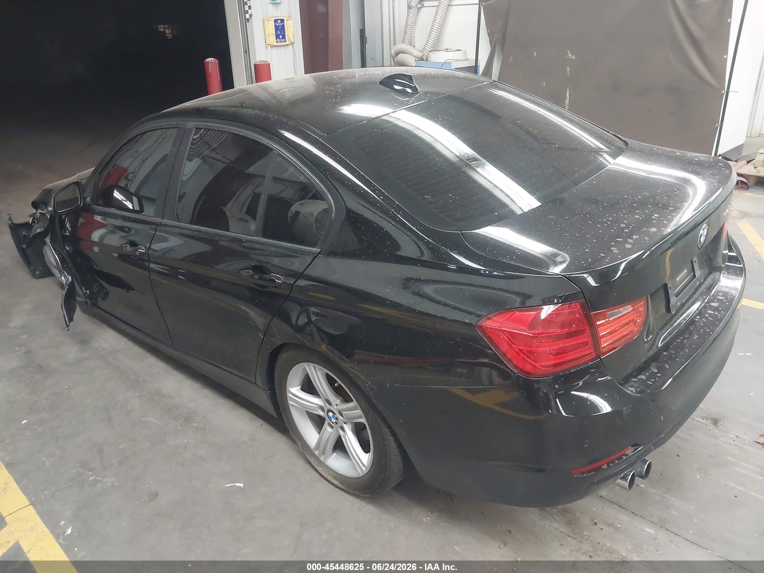 2015 Bmw 328i Xdrive Black vin: WBA3B5G50FNS19328