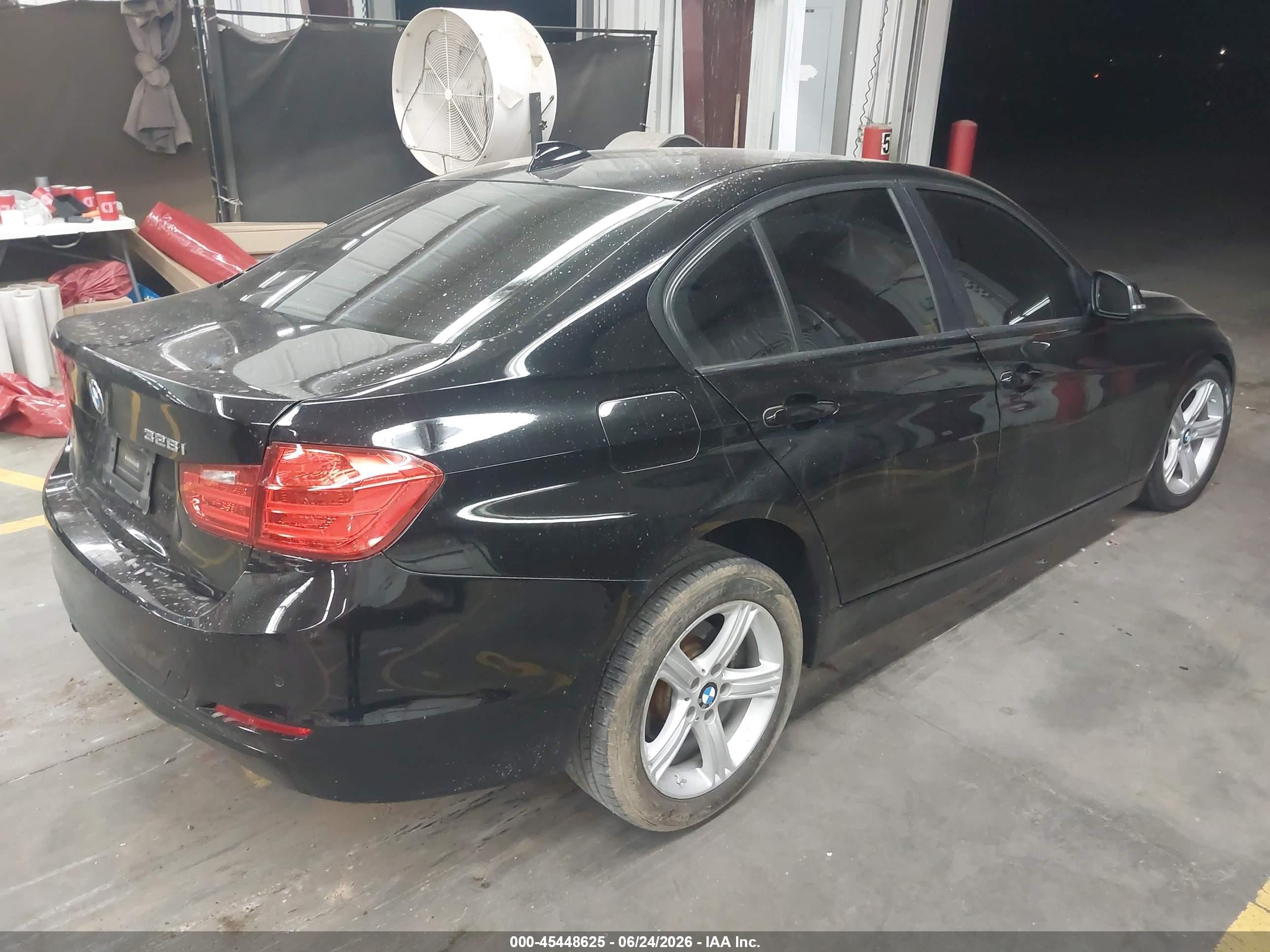 2015 Bmw 328i Xdrive Black vin: WBA3B5G50FNS19328