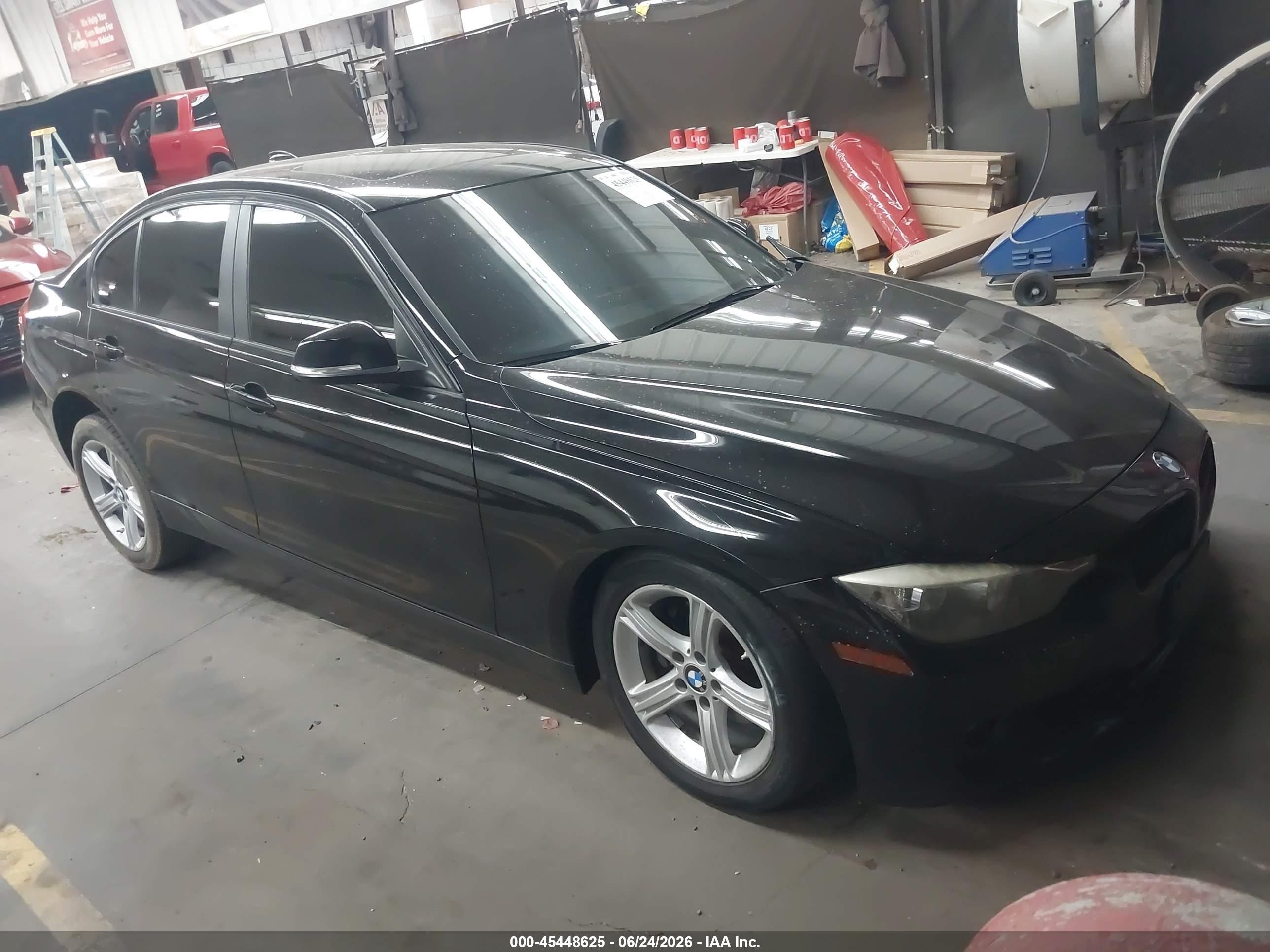 2015 Bmw 328i Xdrive Black vin: WBA3B5G50FNS19328