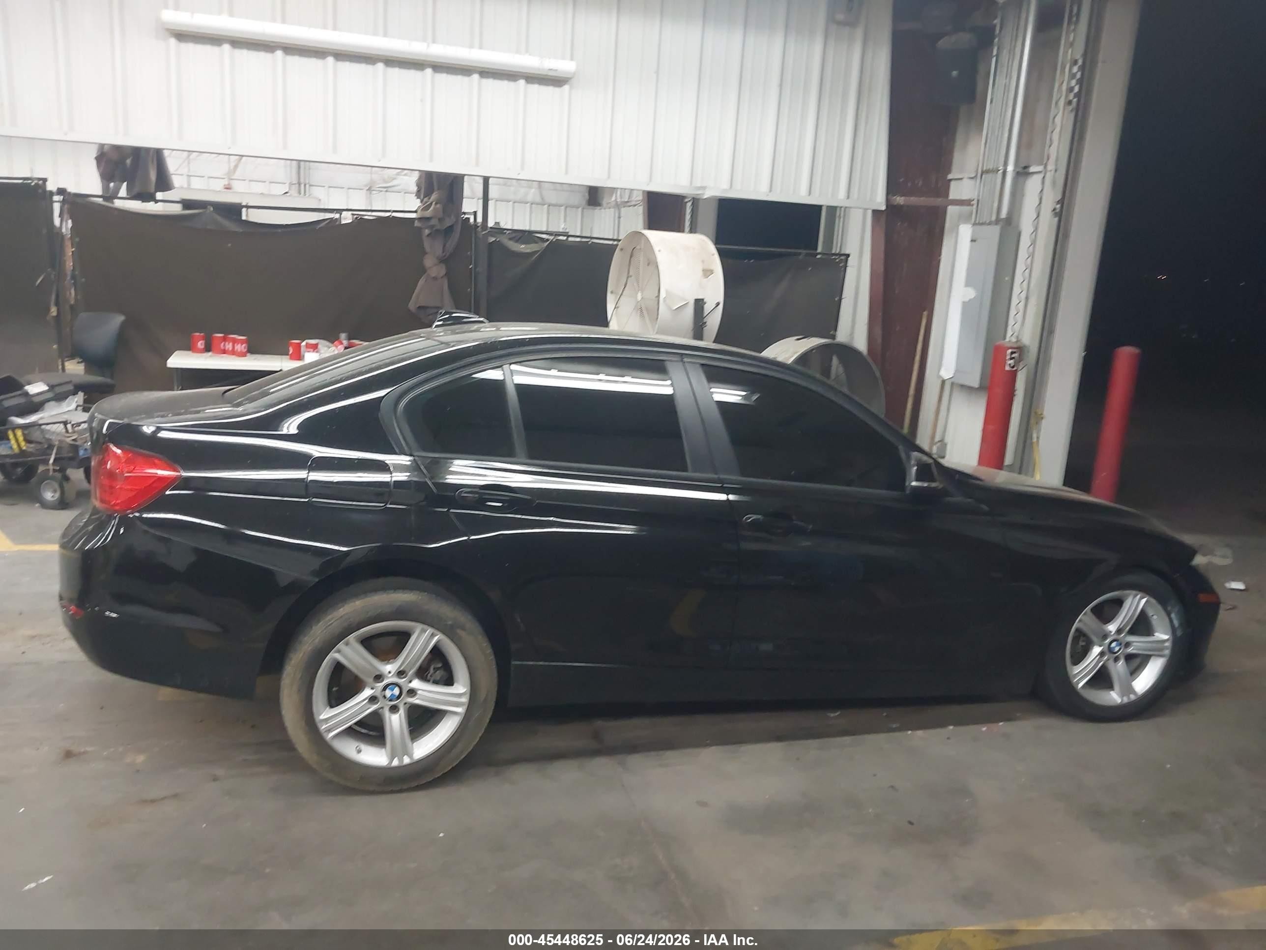 2015 Bmw 328i Xdrive Black vin: WBA3B5G50FNS19328