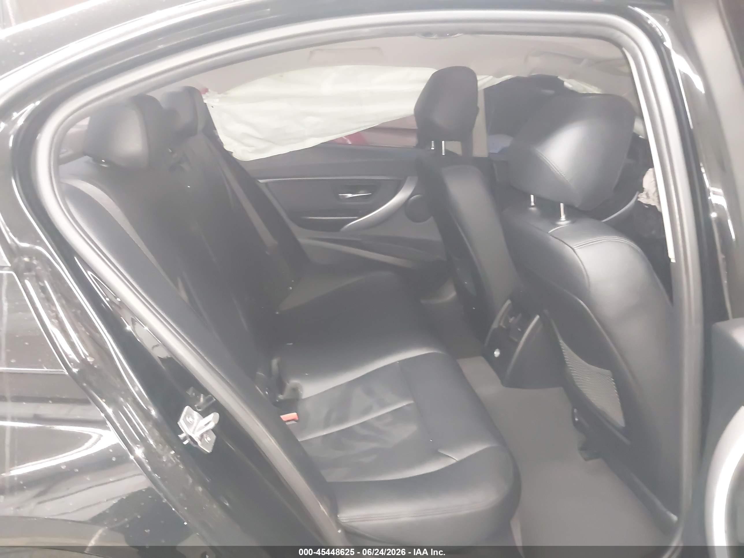 2015 Bmw 328i Xdrive Black vin: WBA3B5G50FNS19328