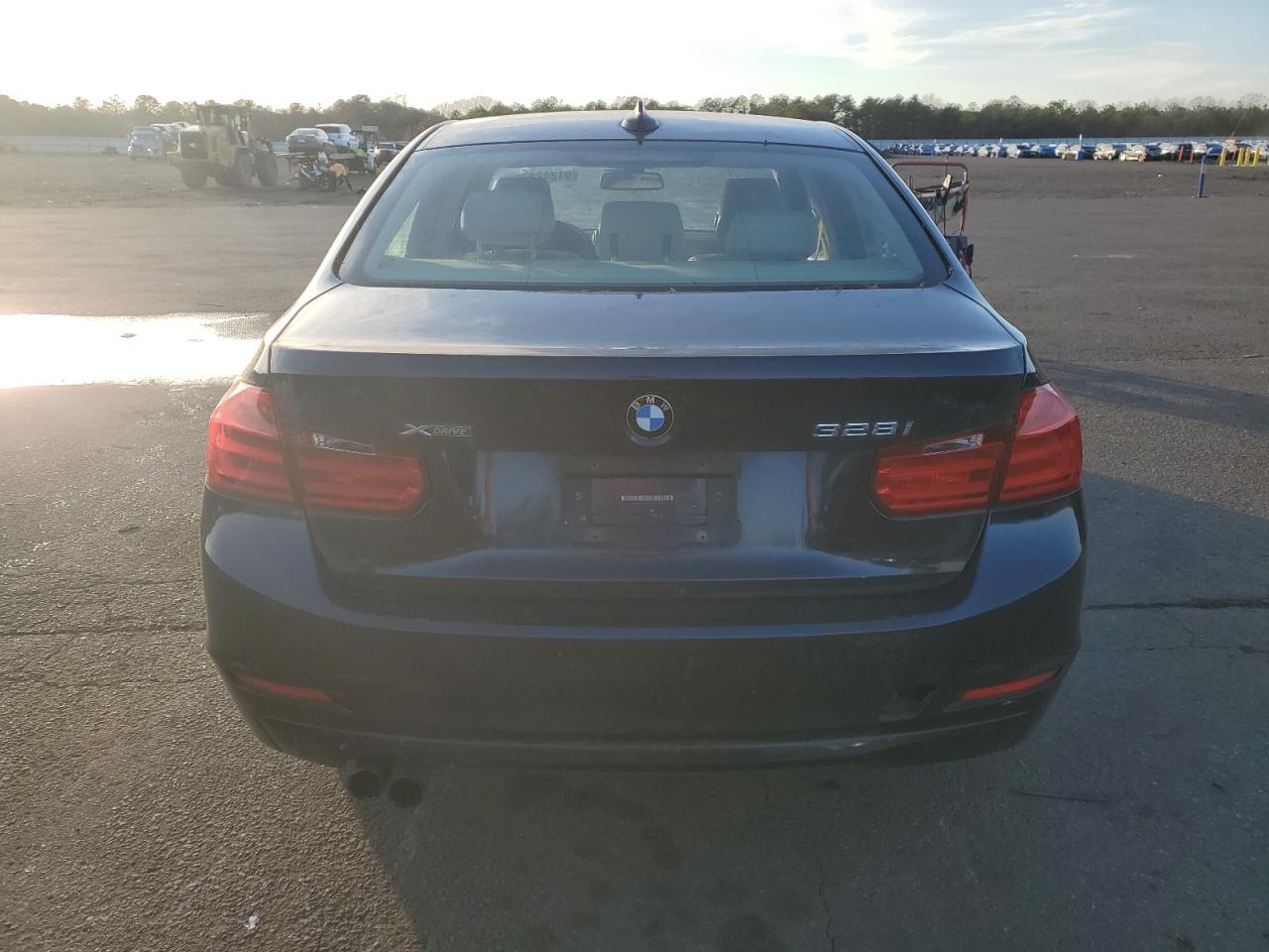 2013 Bmw 3 Series Black vin: WBA3B5G51DNS00588